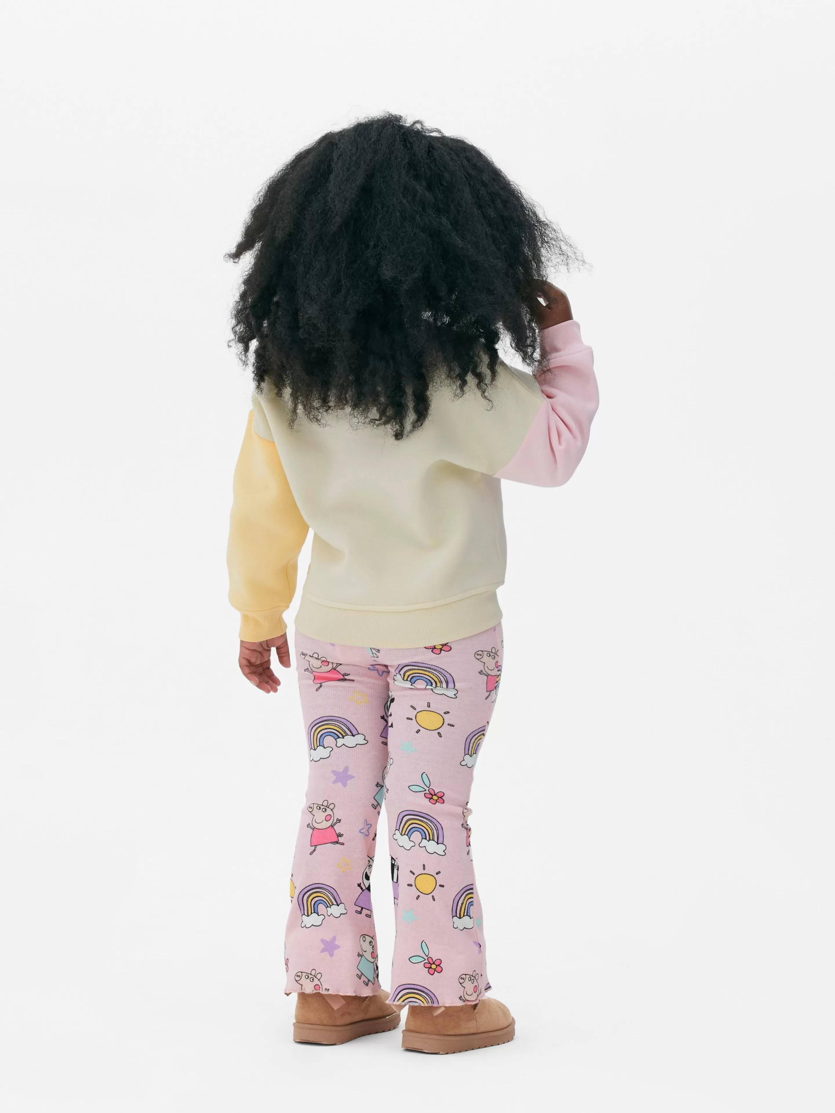 Niños Primark Conjuntos Y Sets | Set De Sudadera Y Leggings Acampanados De Peppa Pig