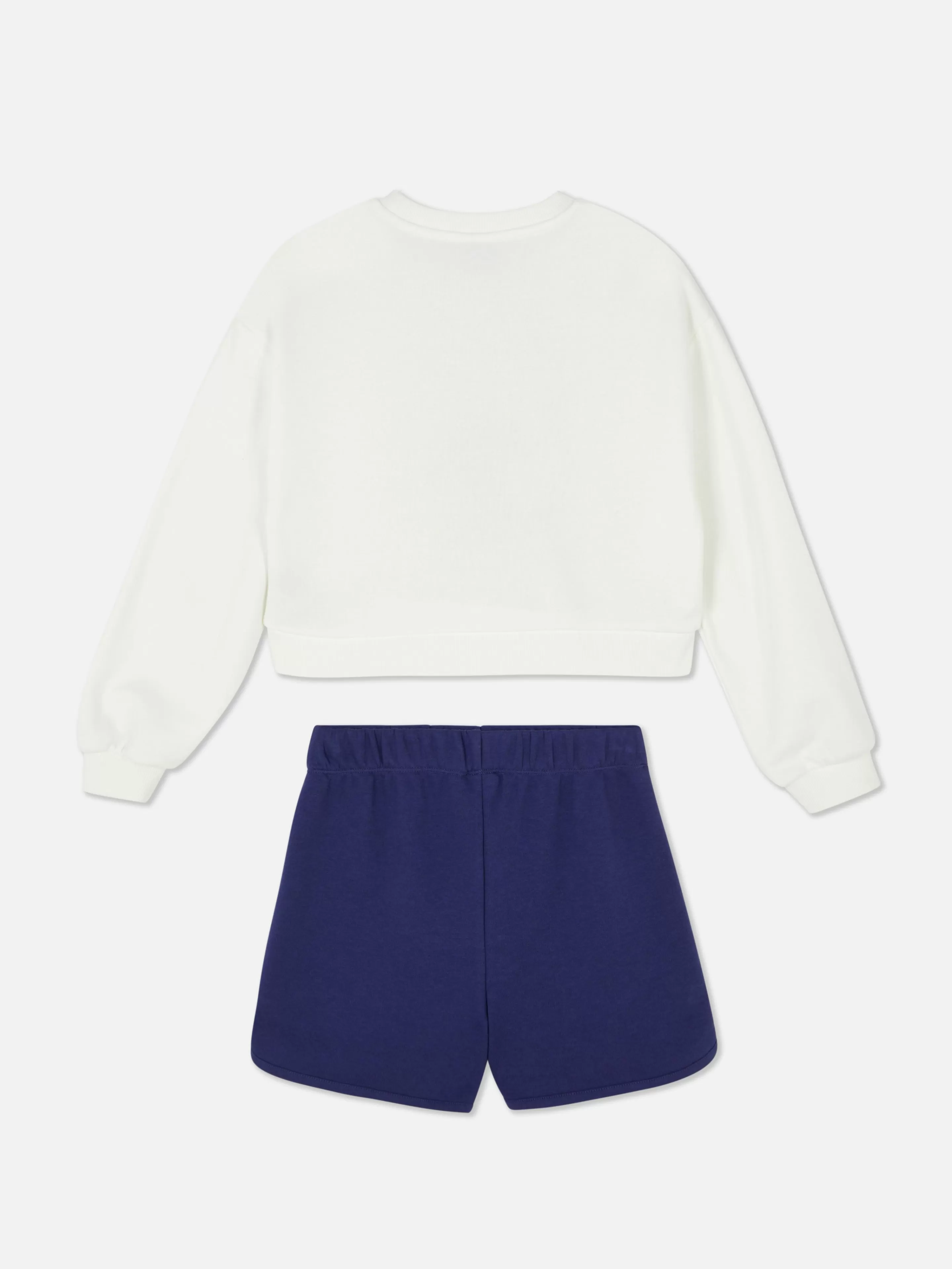 Niños Primark Sudaderas Con Y Sin Capucha | Conjuntos Y Sets | Set De Sudadera Y Pantalón Corto De Stitch De Disney