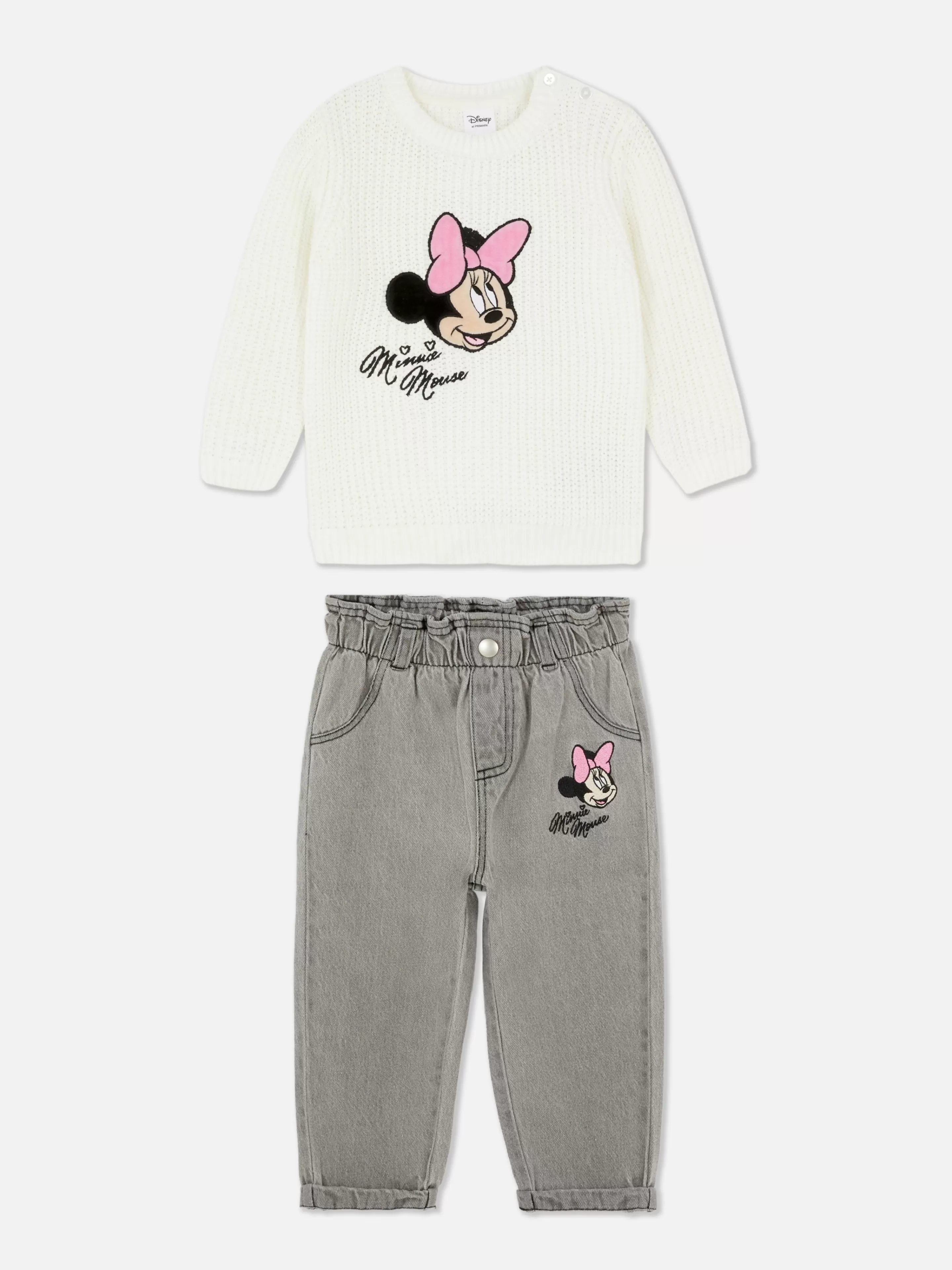 Primark Conjuntos Y Sets | Set De Vaqueros Y Jersey De Punto De Disney