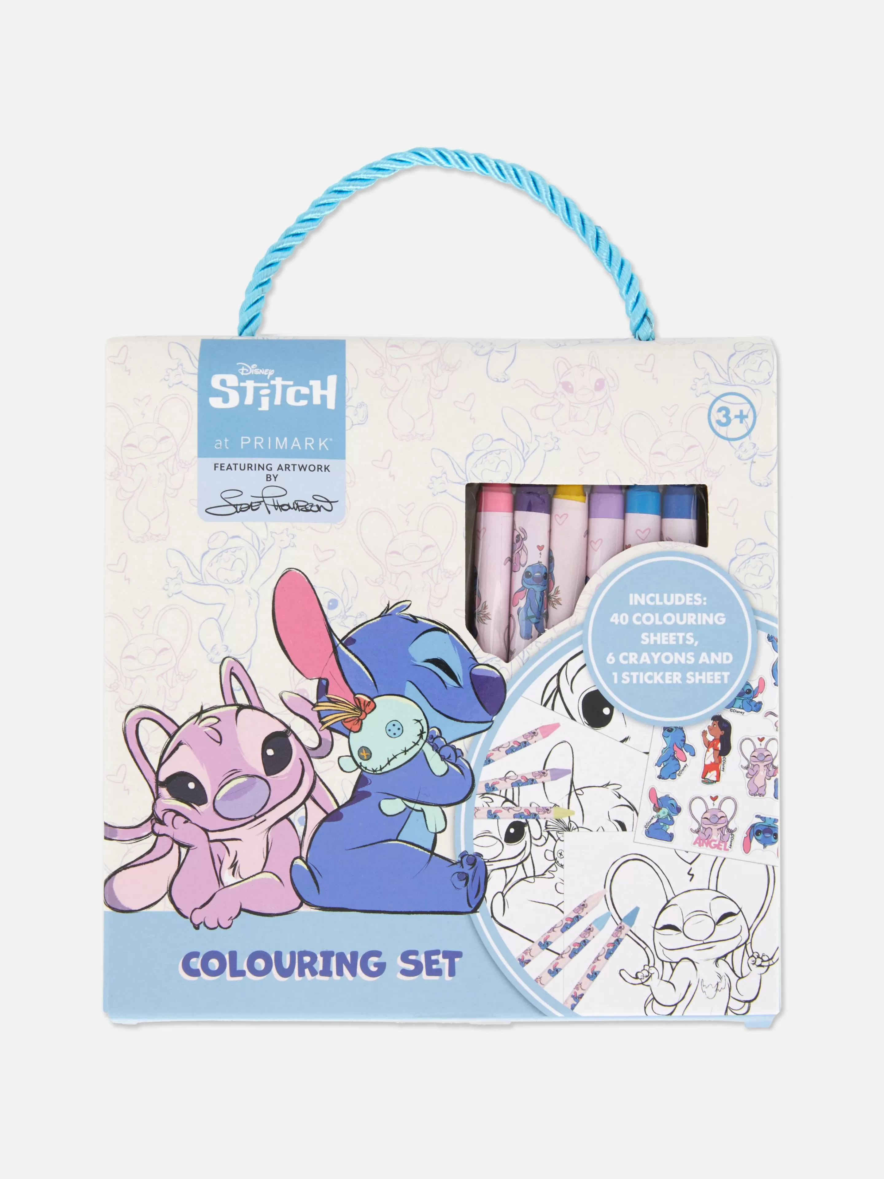 Niños Primark Manualidades | Set Para Colorear De Stitch Y Ángel De Disney