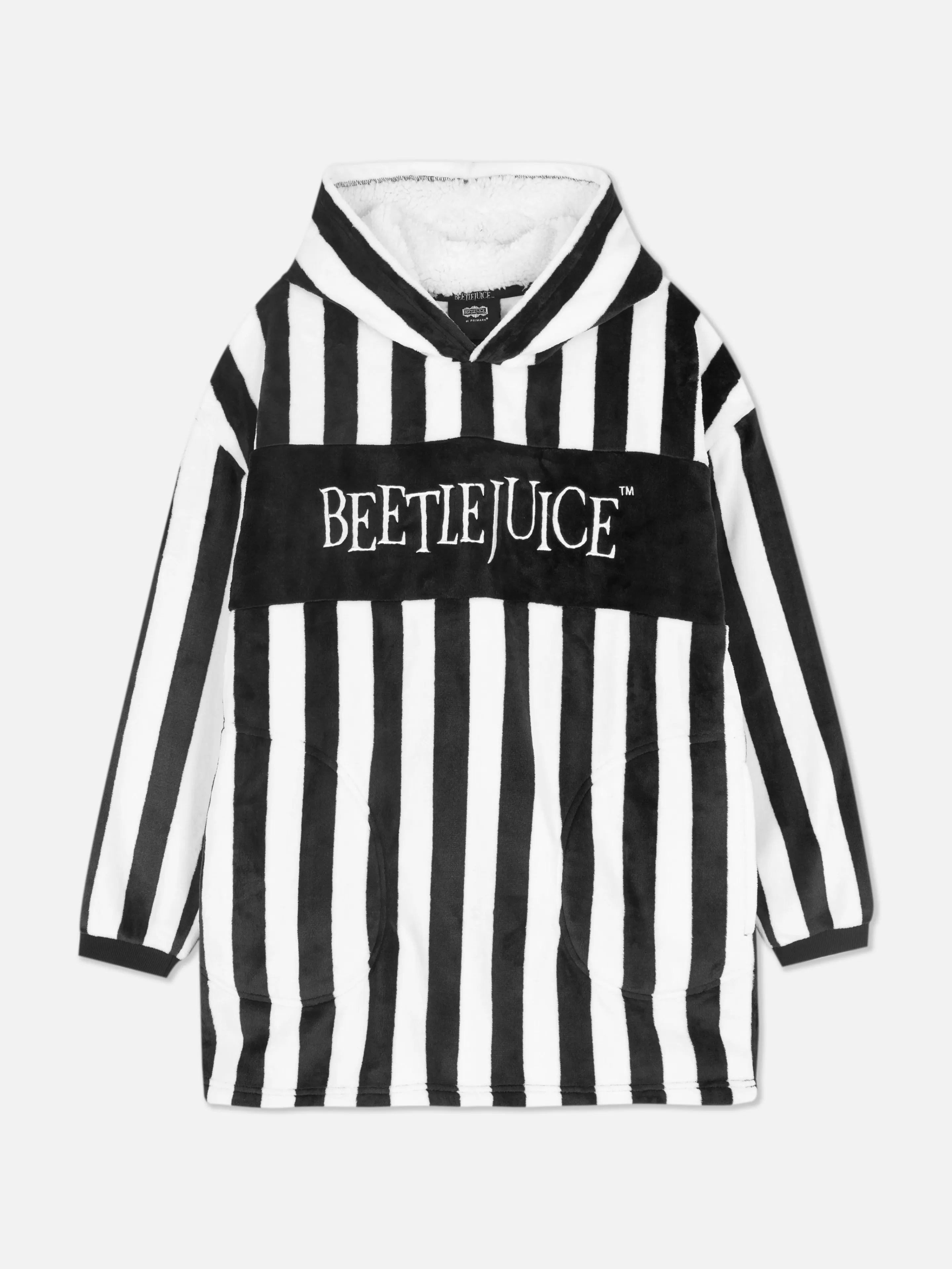 Mujer Primark Bitelchús | Snuddies Y Onesies | Snuddie A Rayas De Beetlejuice Para Mujer