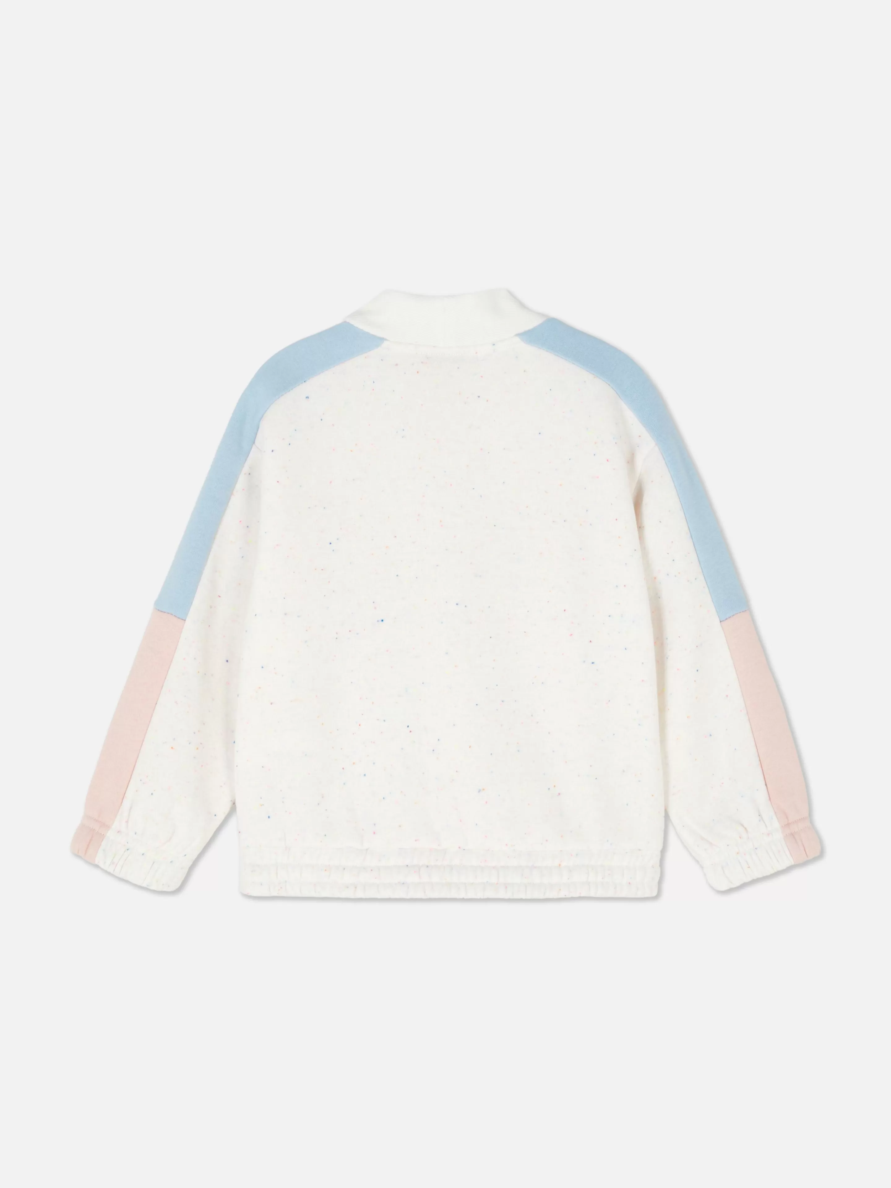 Niños Primark Sudaderas Con Y Sin Capucha | Sudadera Bicolor Con Media Cremallera