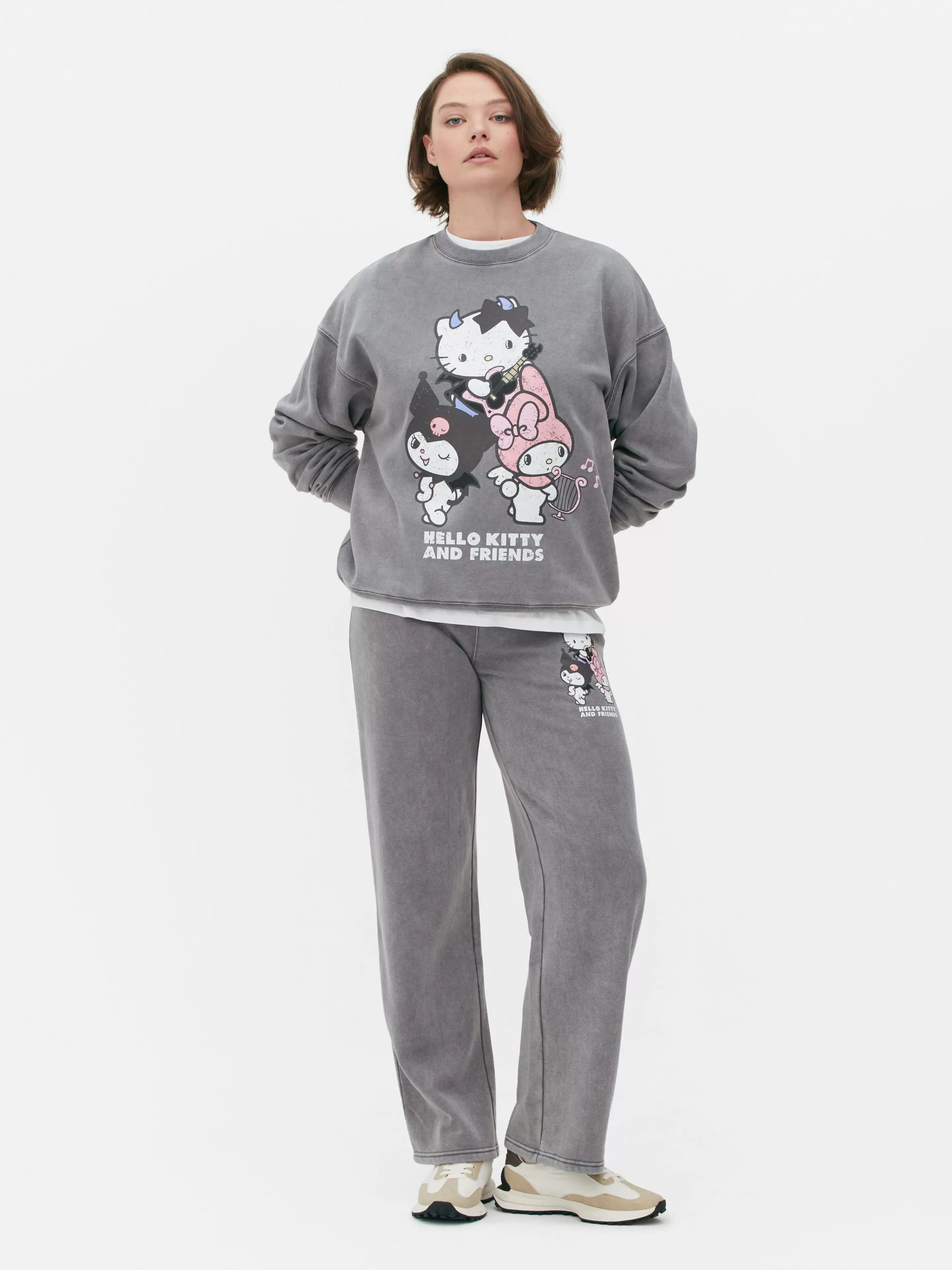 Mujer Primark Sudaderas Con Y Sin Capucha | Sudadera Combinable De Hello Kitty & Friends