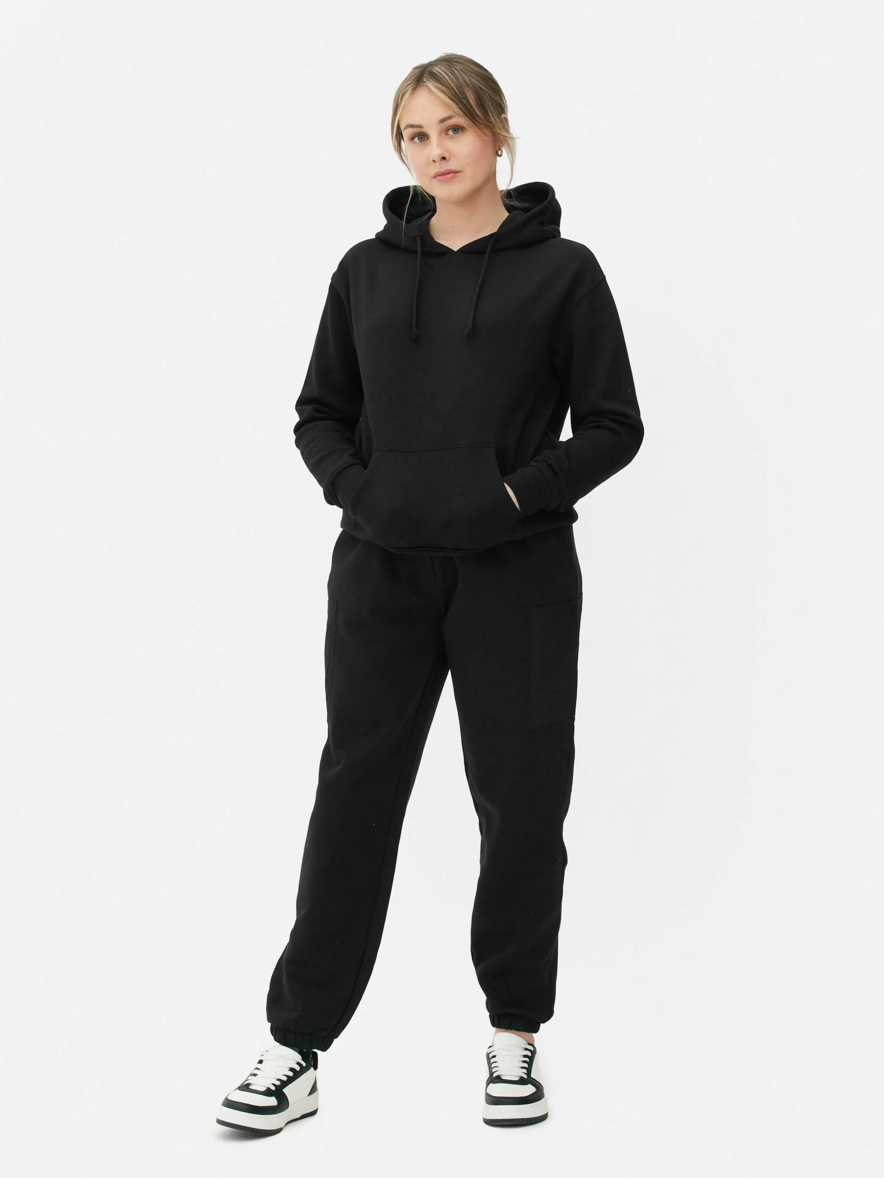 Mujer Primark Sudaderas Con Y Sin Capucha | Sudadera Con Capucha Básica Y Cordón De Ajuste