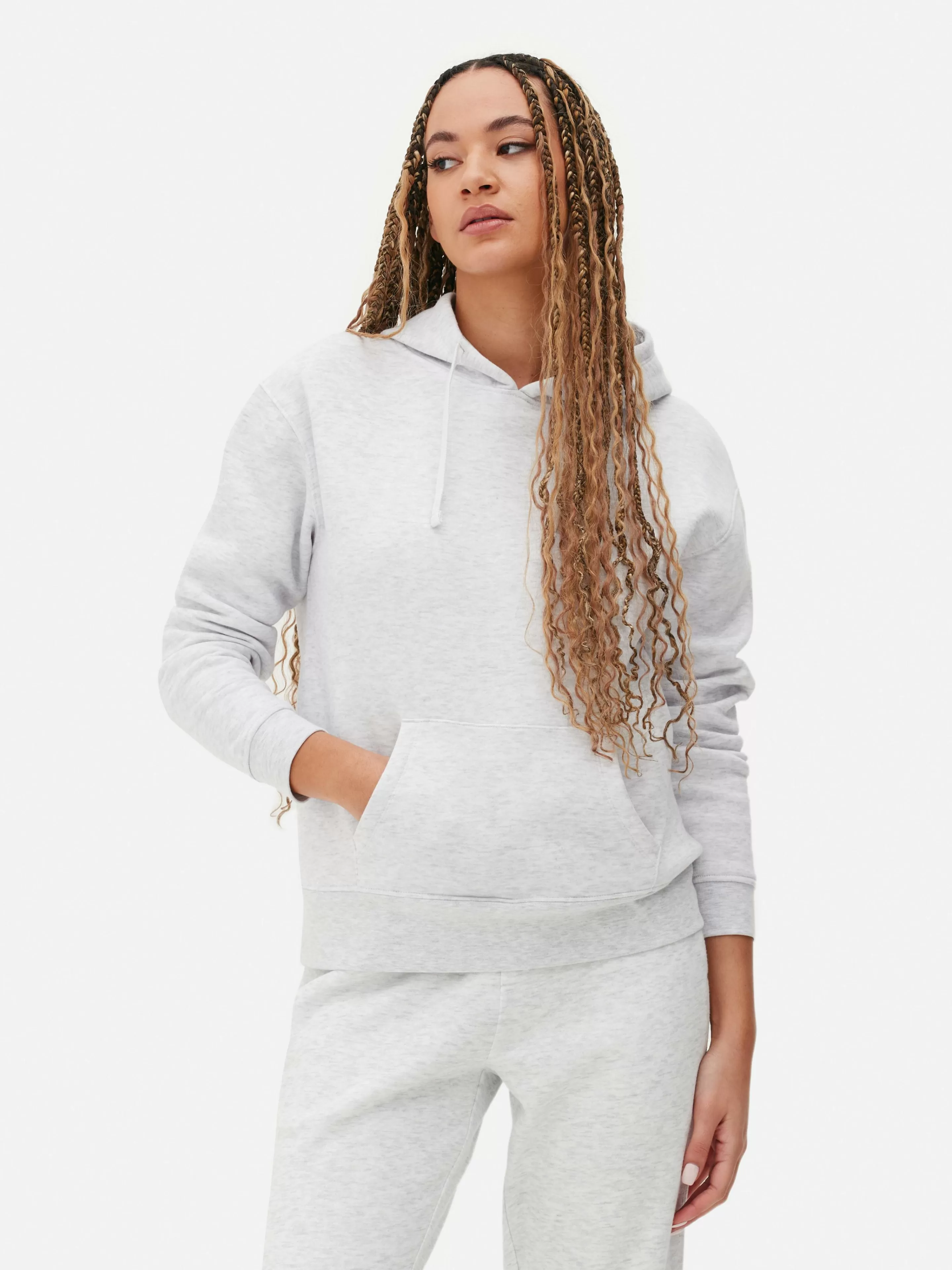 Mujer Primark Sudaderas Con Y Sin Capucha | Sudadera Con Capucha Básica Y Cordón De Ajuste