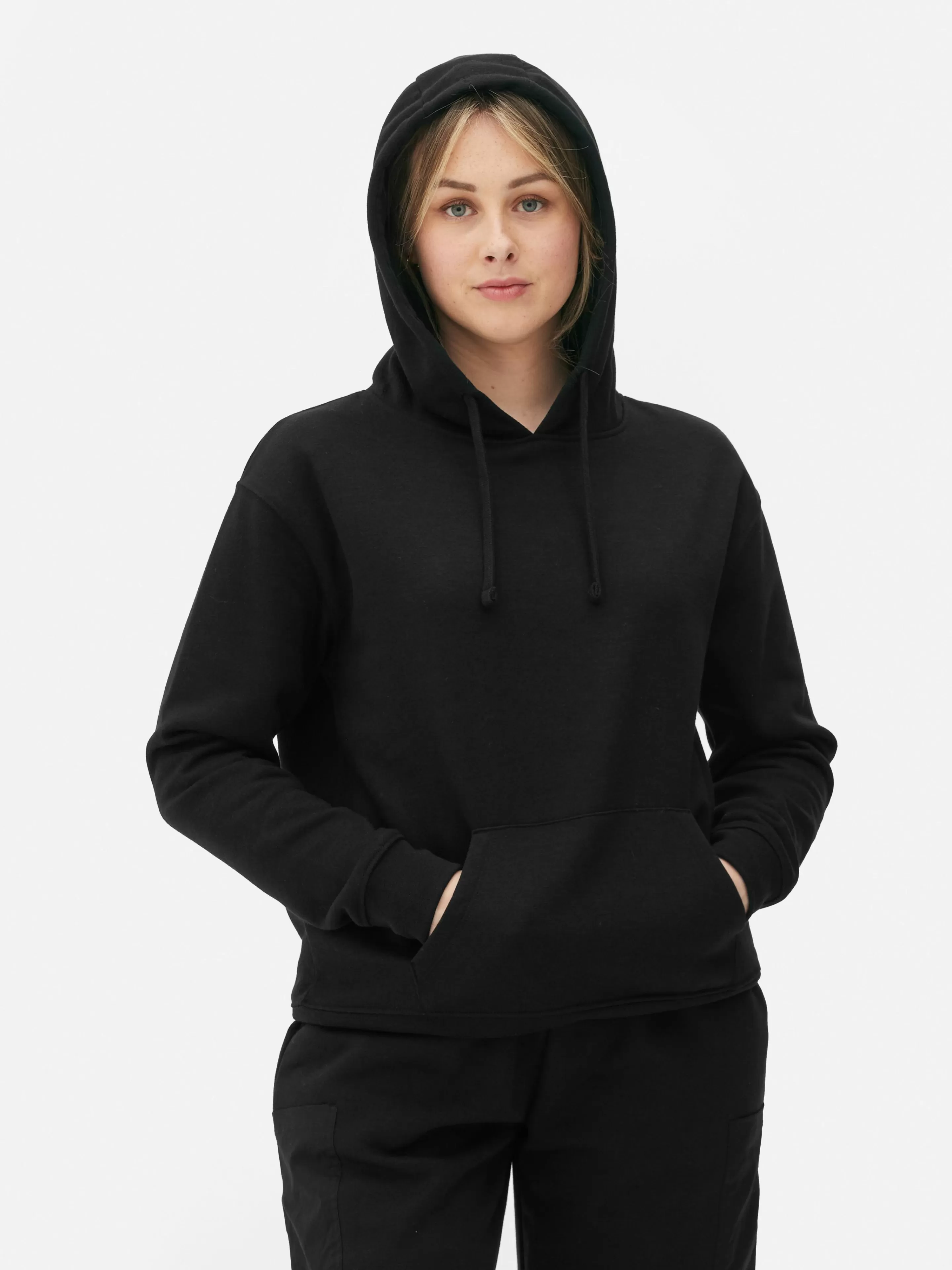 Mujer Primark Sudaderas Con Y Sin Capucha | Sudadera Con Capucha Básica Y Cordón De Ajuste