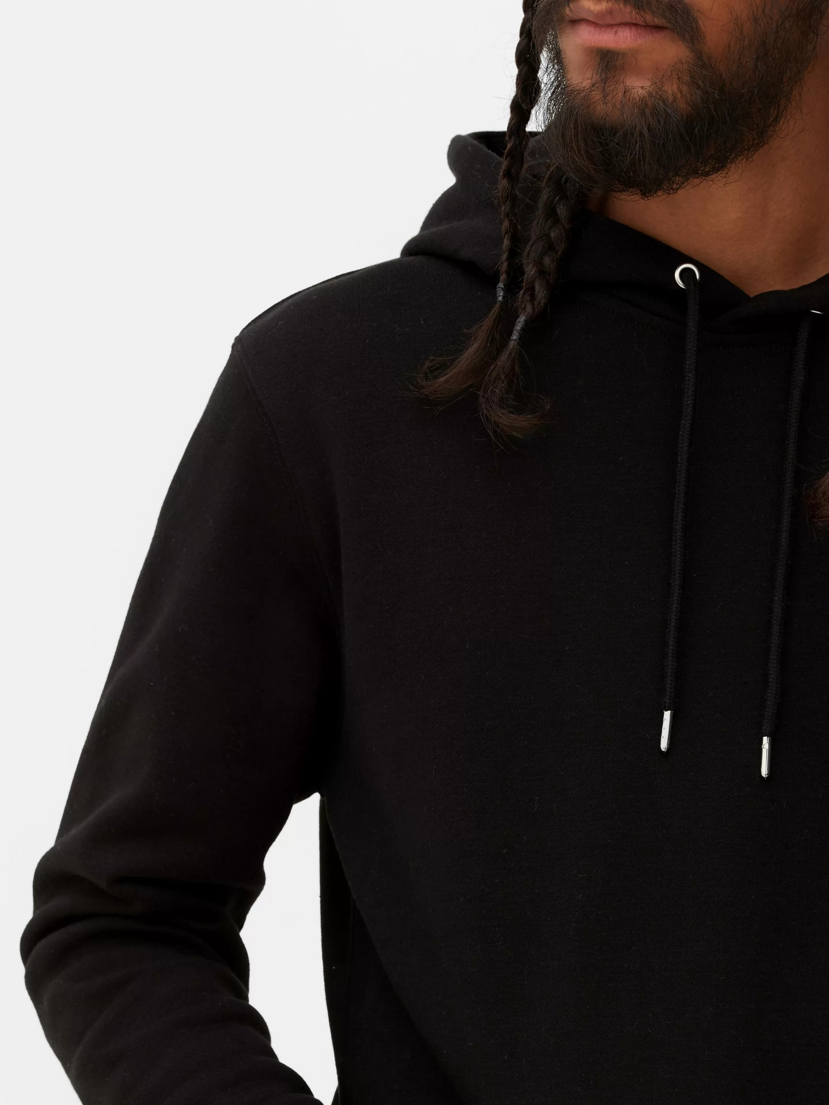 Hombre Primark Sudaderas Con Y Sin Capucha | Sudadera Con Capucha De Corte Recto Essential