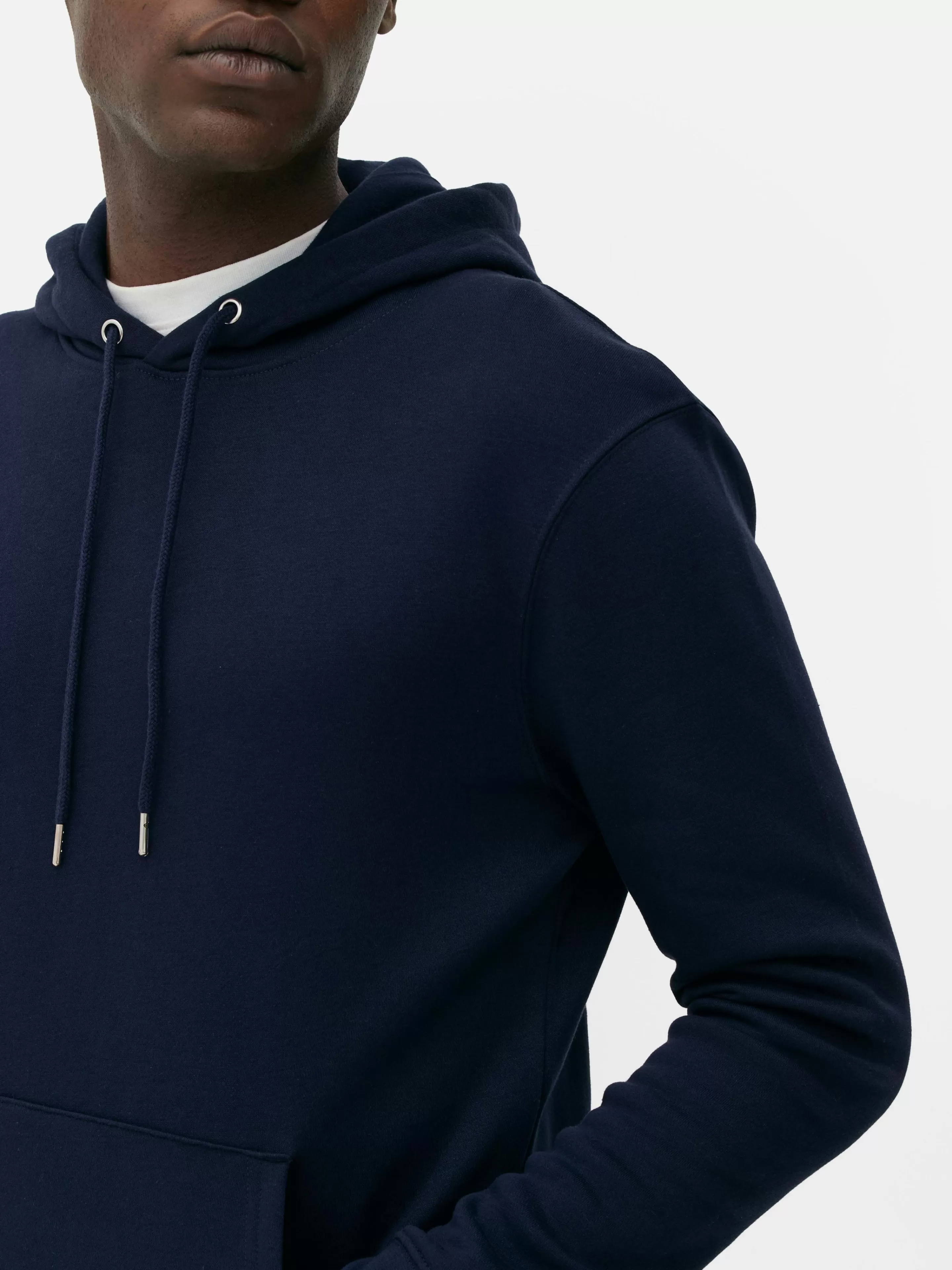 Hombre Primark Sudaderas Con Y Sin Capucha | Sudadera Con Capucha De Corte Recto Essential