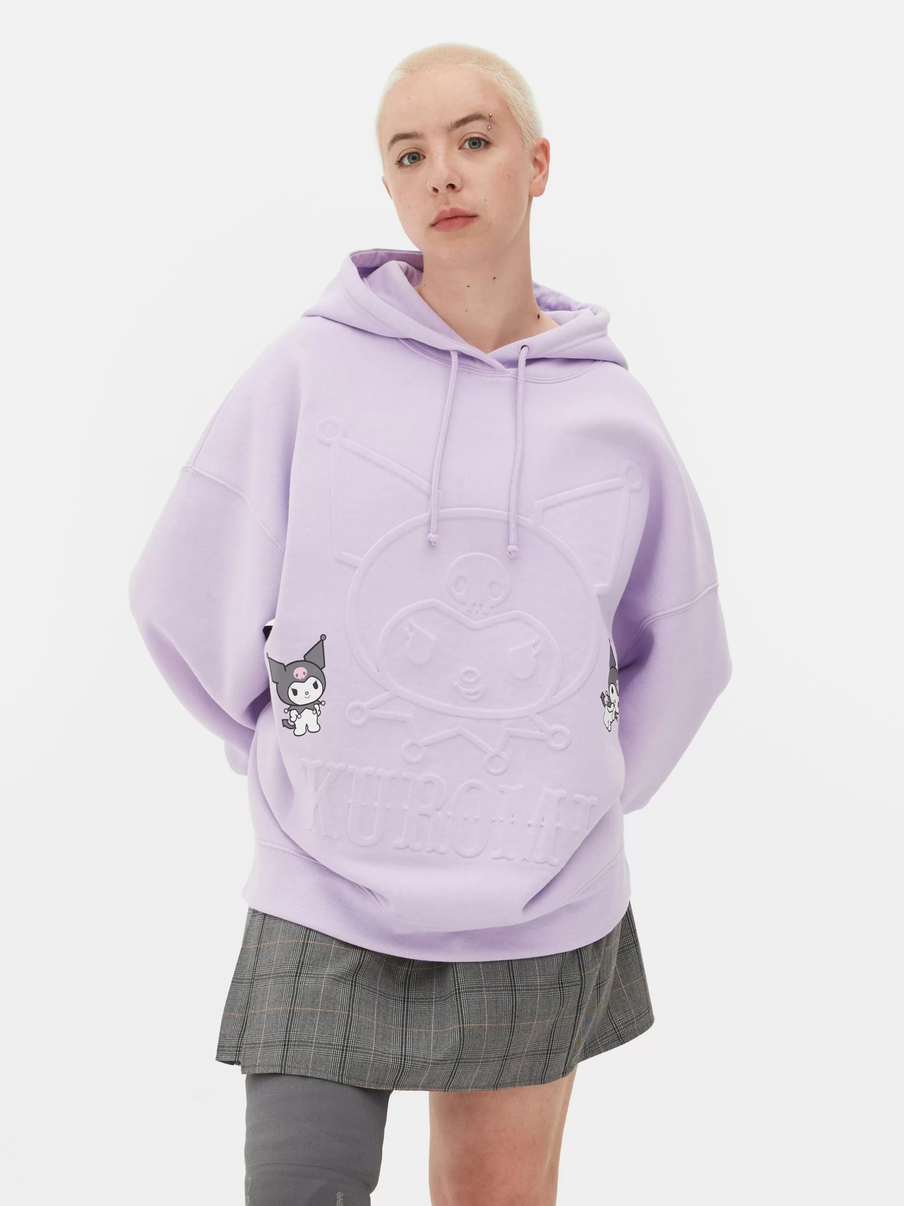 Mujer Primark Sudaderas Con Y Sin Capucha | Sudadera Con Capucha De Kuromi De Hello Kitty