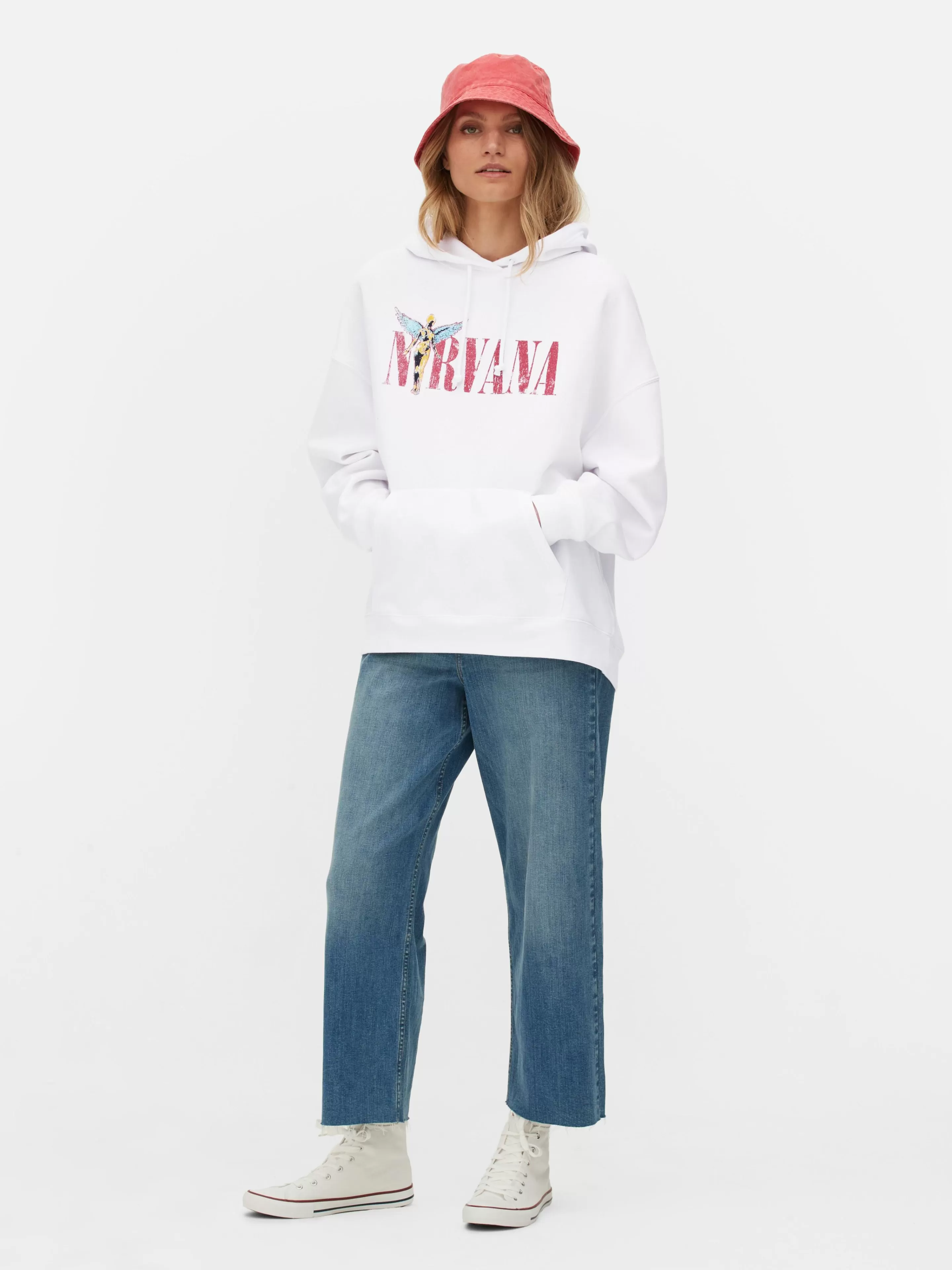 Mujer Primark Sudaderas Con Y Sin Capucha | Sudadera Con Capucha De Nirvana