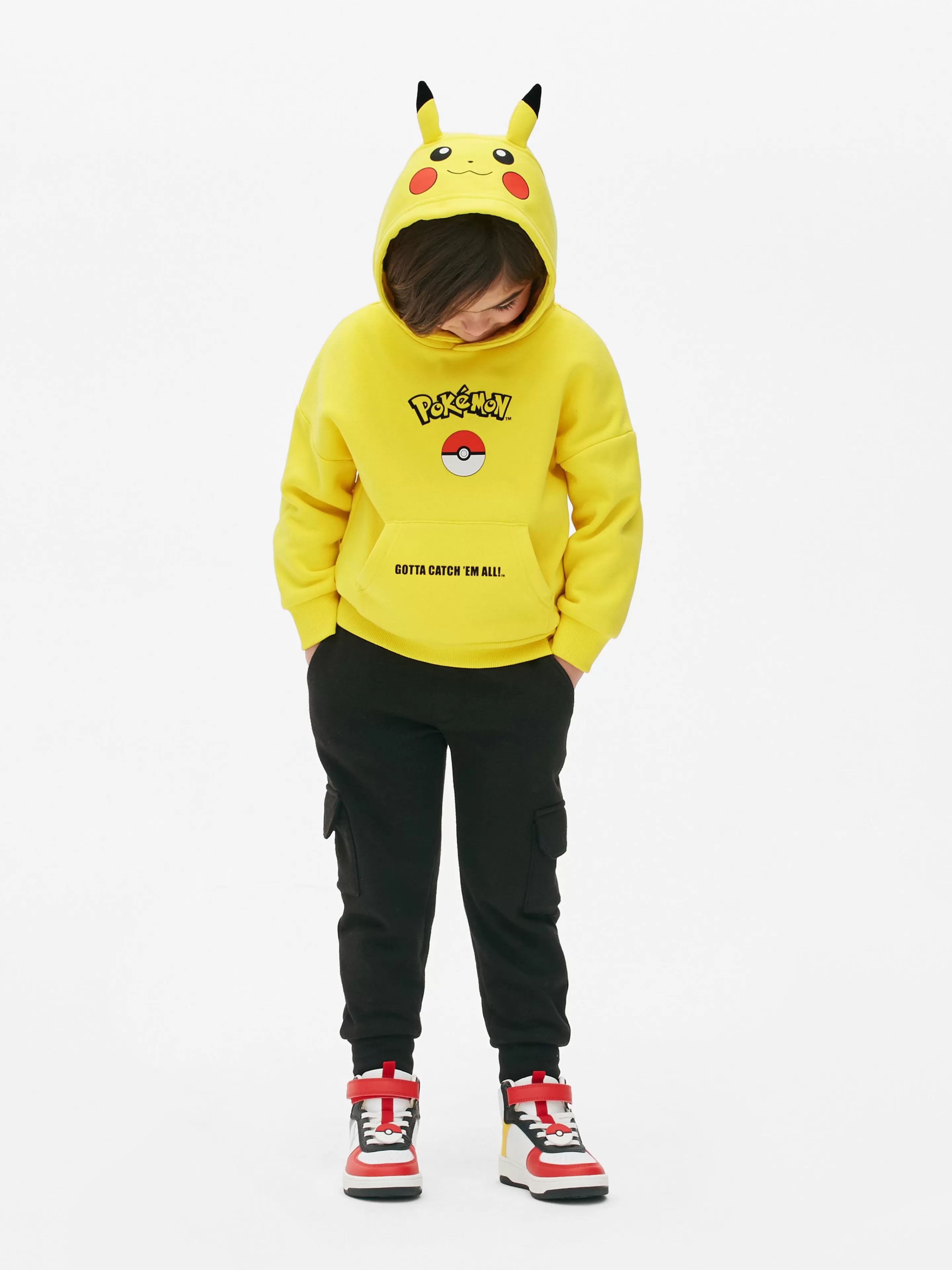 Niños Primark Disfraces | Sudaderas Con Y Sin Capucha | Sudadera Con Capucha De Pikachu De Pokémon