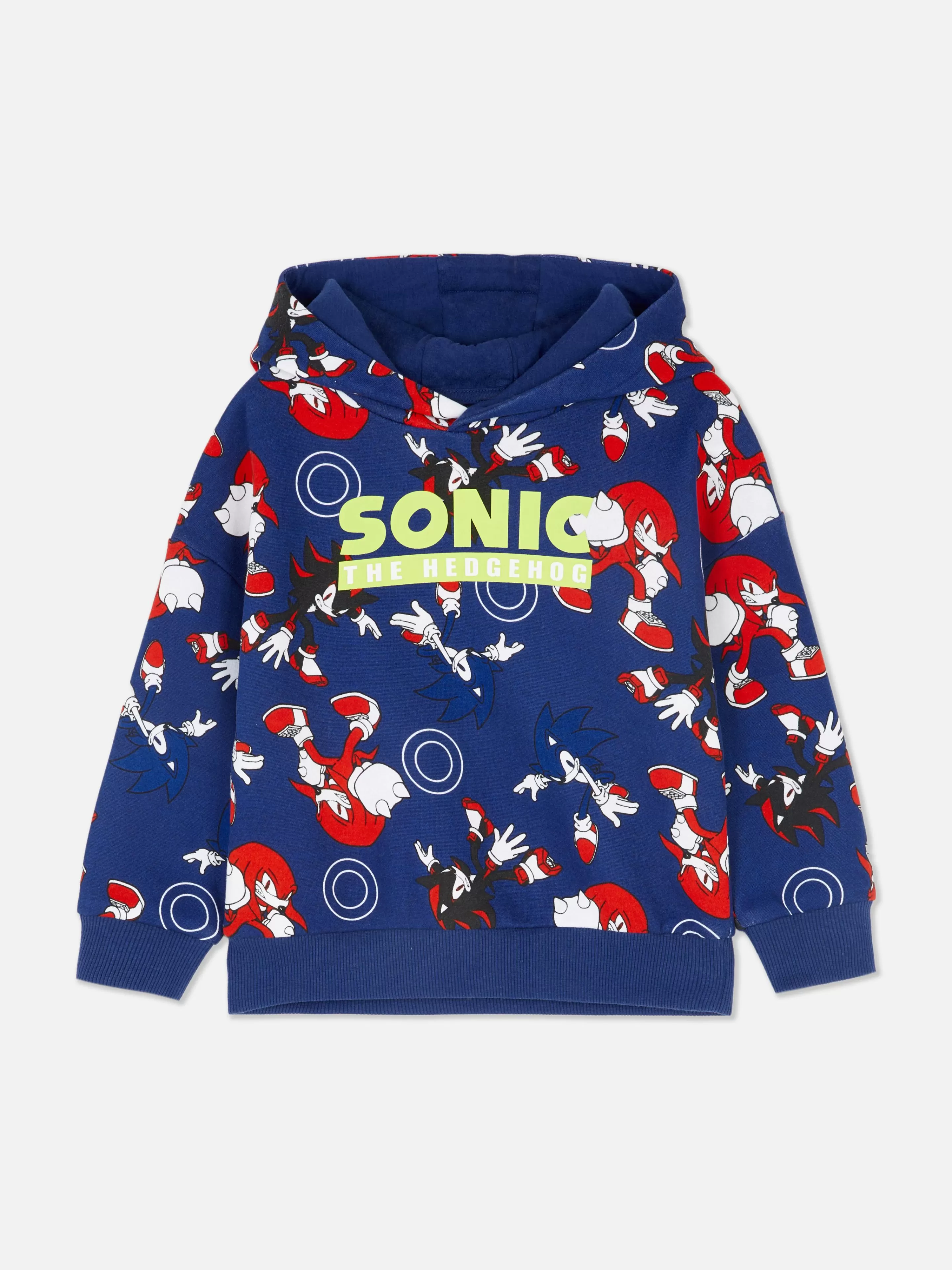 Niños Primark Sudaderas Con Y Sin Capucha | Sudadera Con Capucha De Sonic, El Erizo