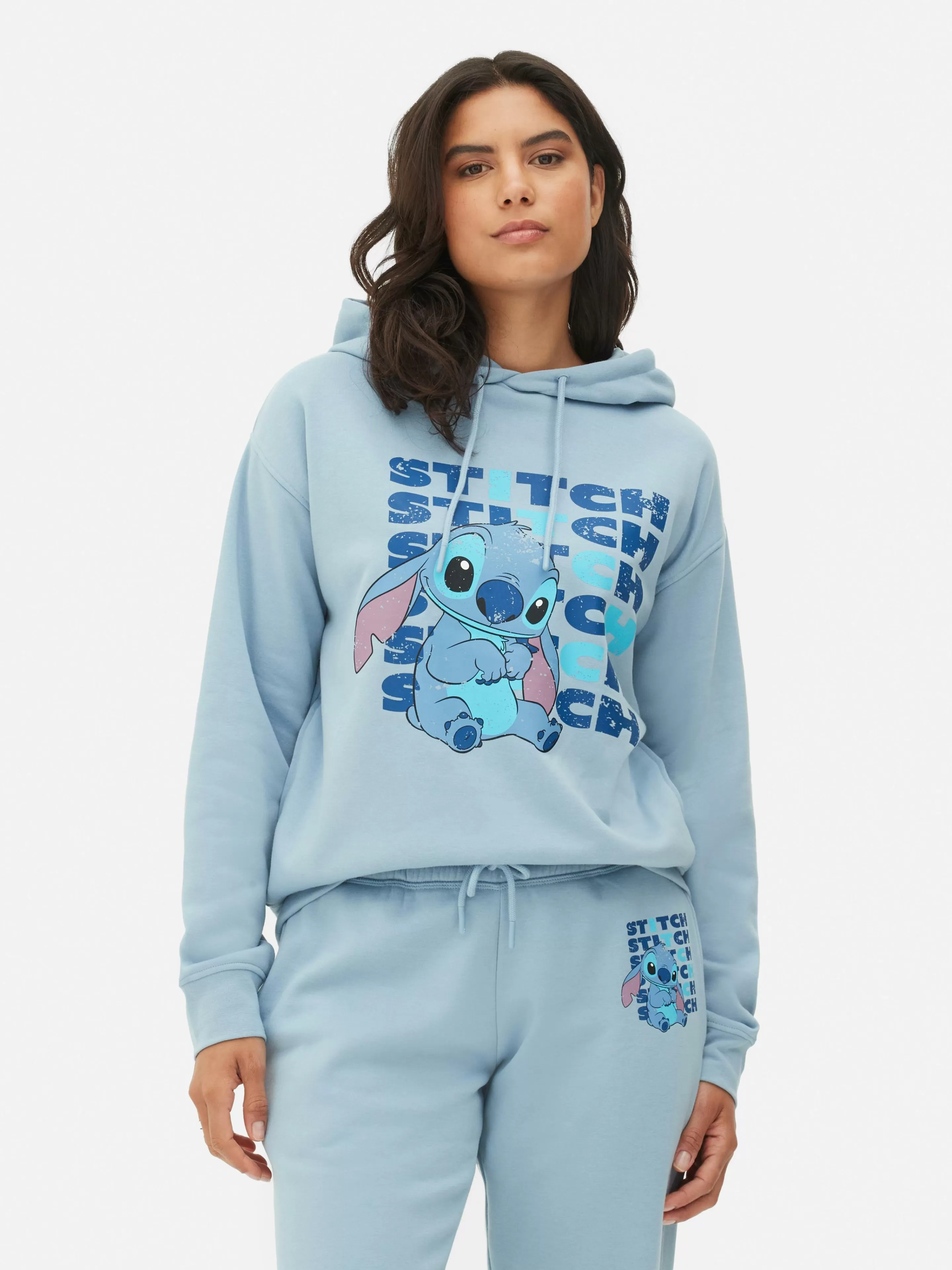 Mujer Primark Sudaderas Con Y Sin Capucha | Sudadera Con Capucha De Stitch De Disney