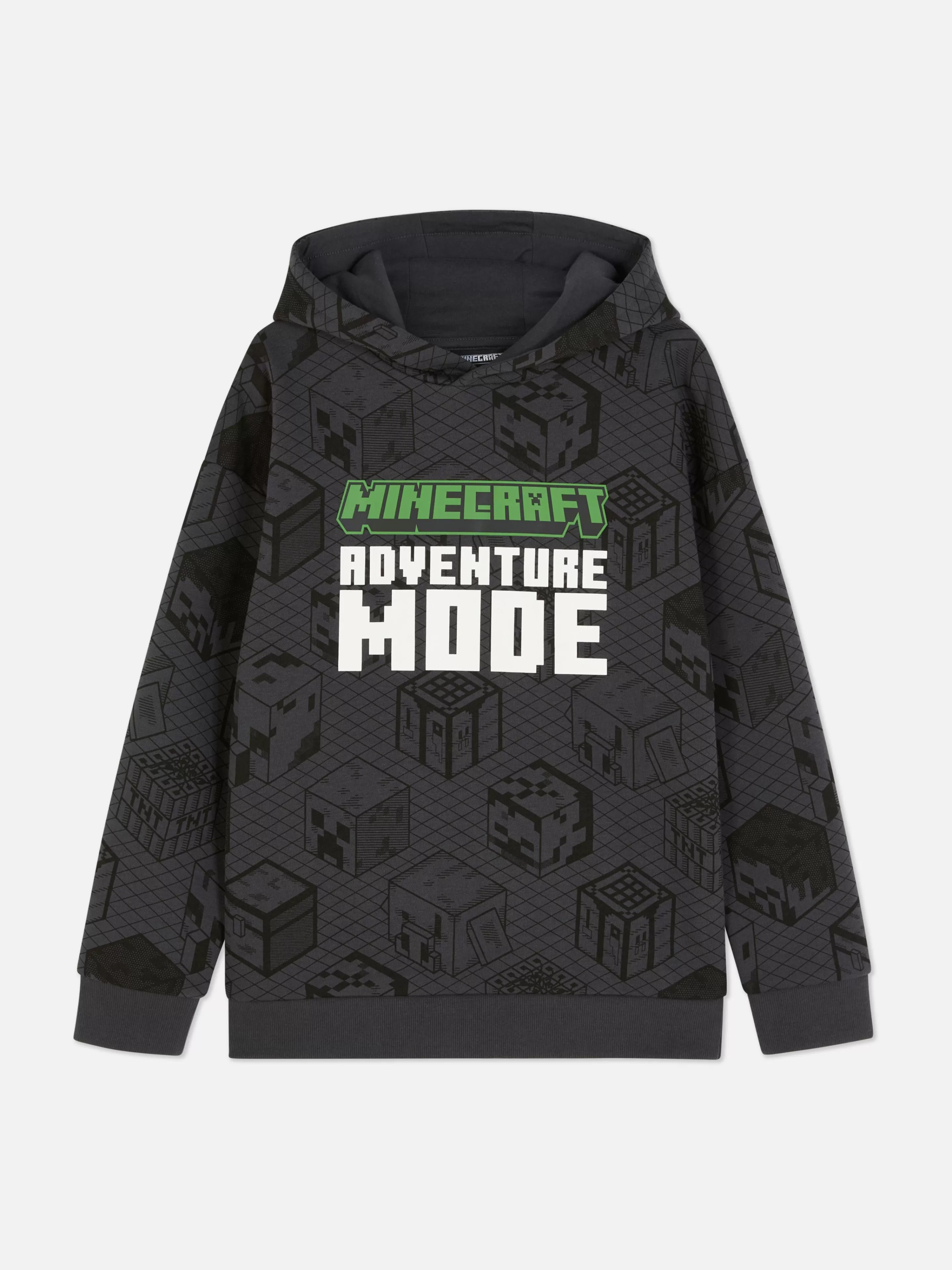 Niños Primark Sudaderas Con Y Sin Capucha | Sudadera Con Capucha Y Gráfico De Minecraft