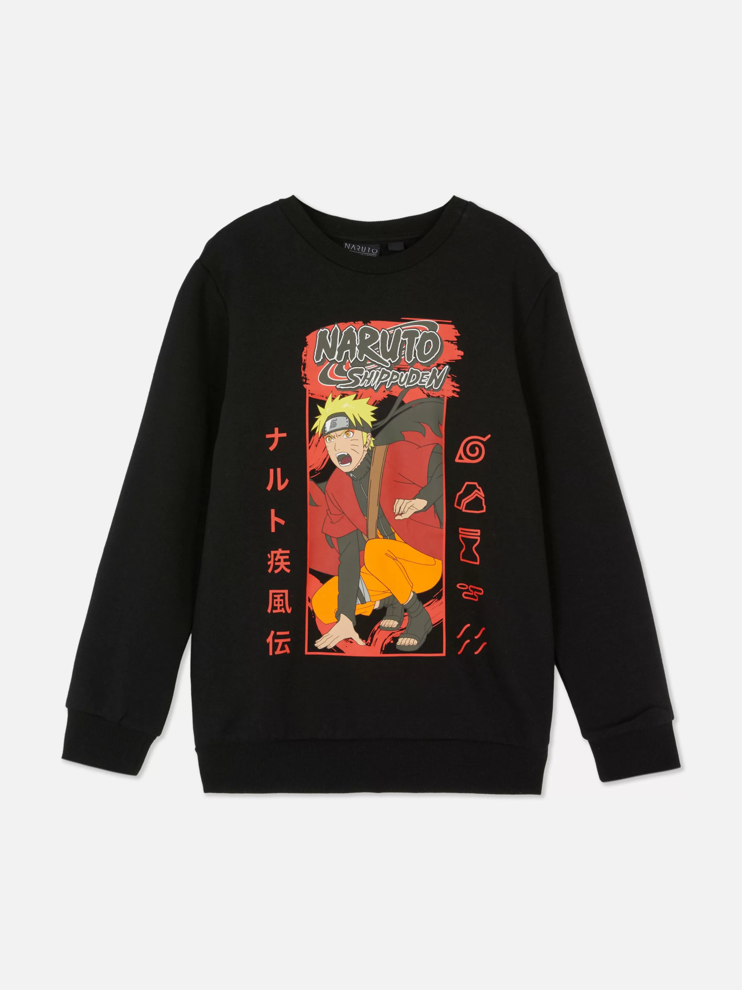 Niños Primark Sudaderas Con Y Sin Capucha | Sudadera Con Estampado Gráfico De Naruto