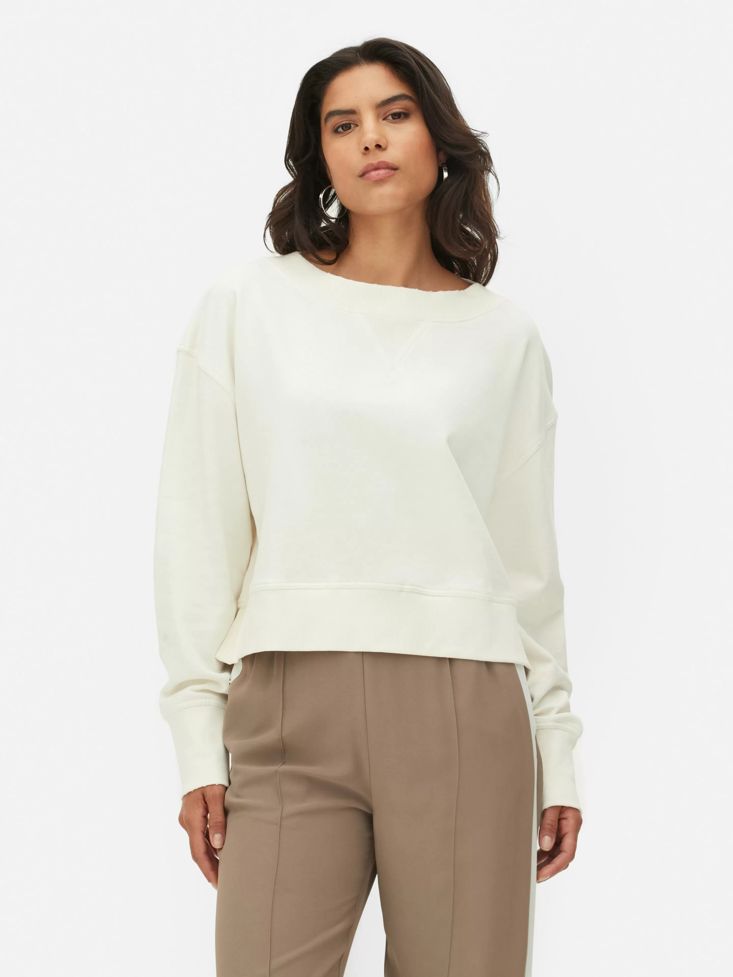 Mujer Primark Ropa De Gimnasio Y Deportiva | Sudaderas Con Y Sin Capucha | Sudadera De Cuello Redondo Y De Corte Cuadrado