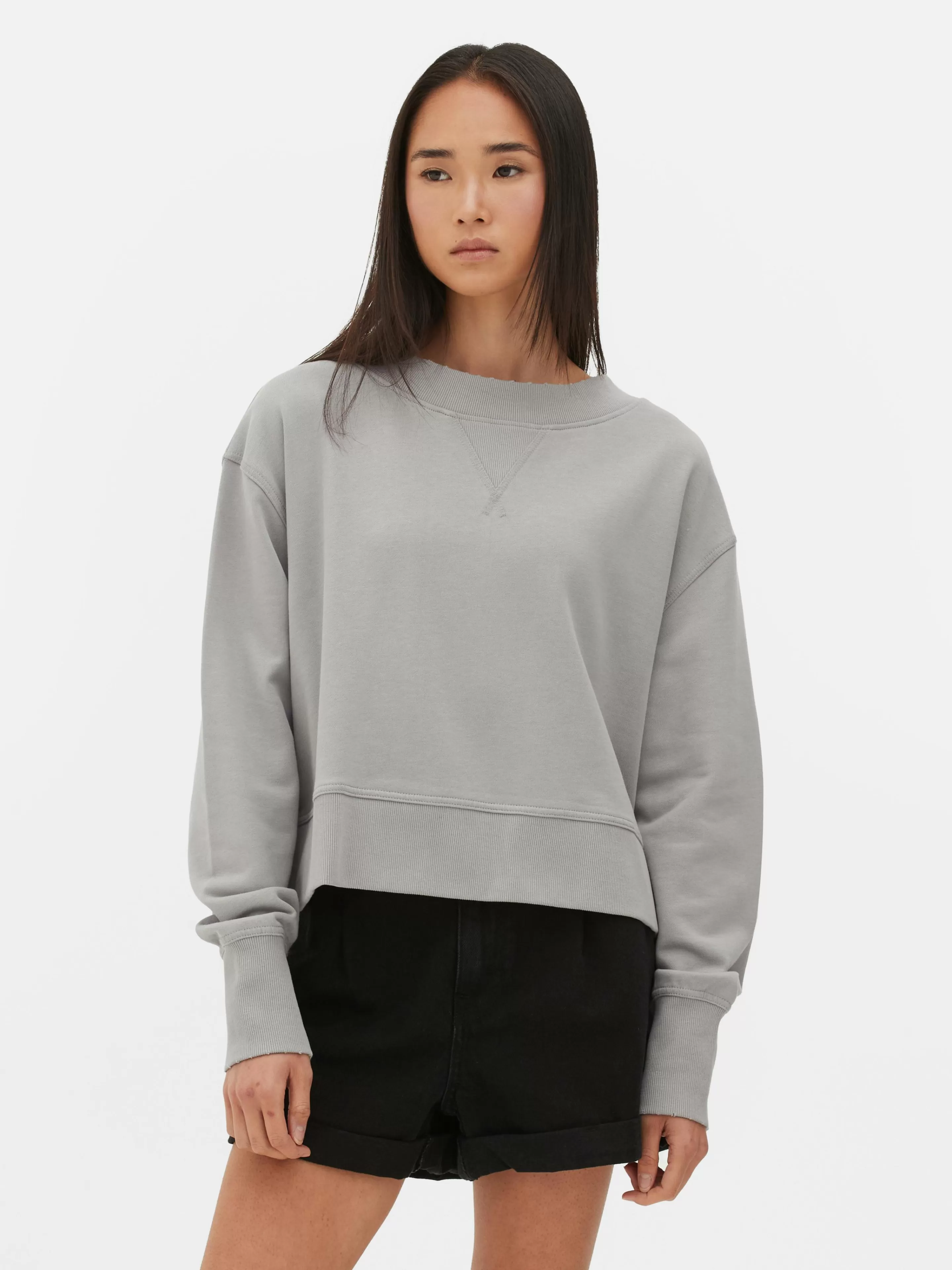 Mujer Primark Ropa De Gimnasio Y Deportiva | Sudaderas Con Y Sin Capucha | Sudadera De Cuello Redondo Y De Corte Cuadrado