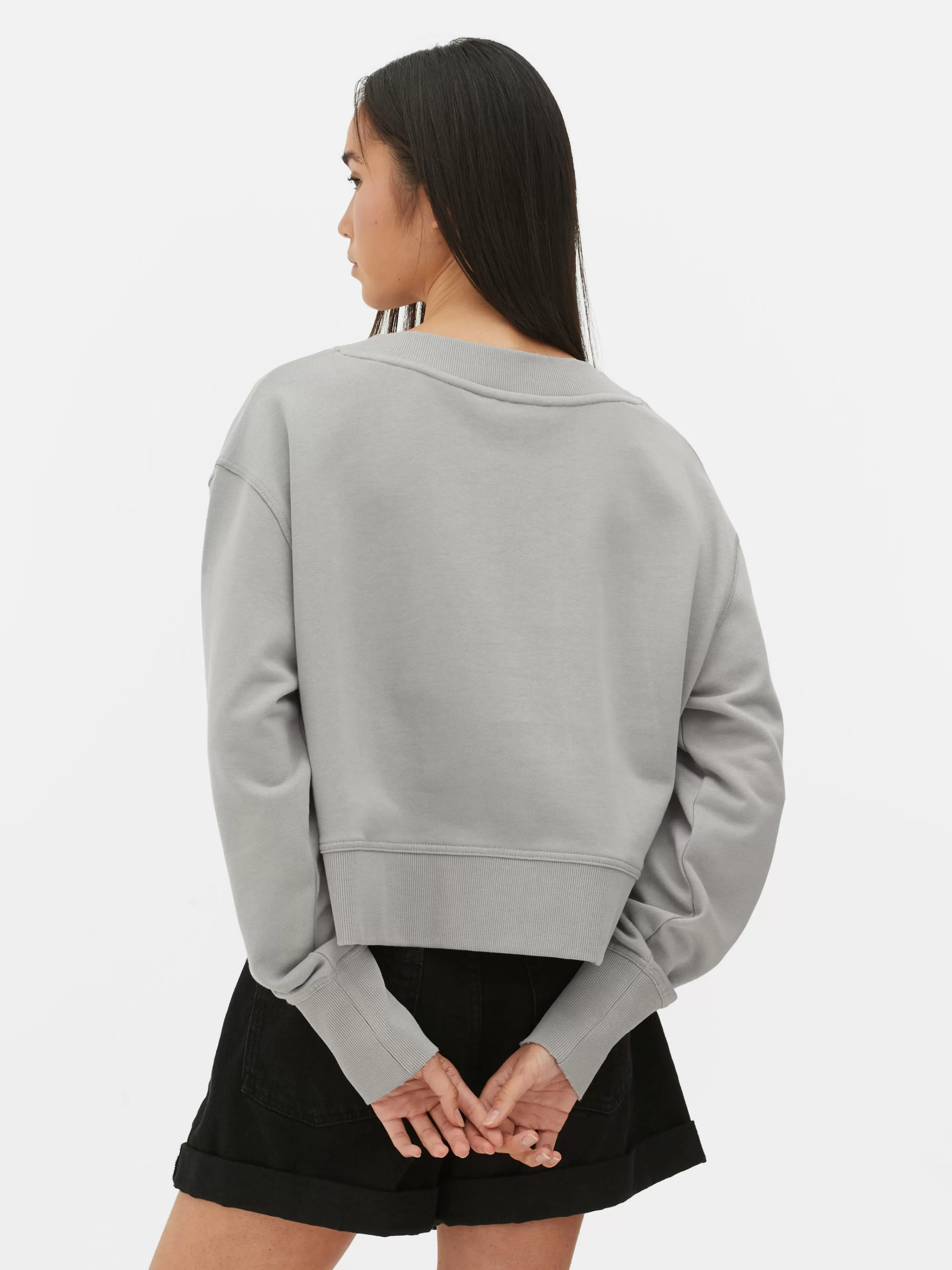 Mujer Primark Ropa De Gimnasio Y Deportiva | Sudaderas Con Y Sin Capucha | Sudadera De Cuello Redondo Y De Corte Cuadrado