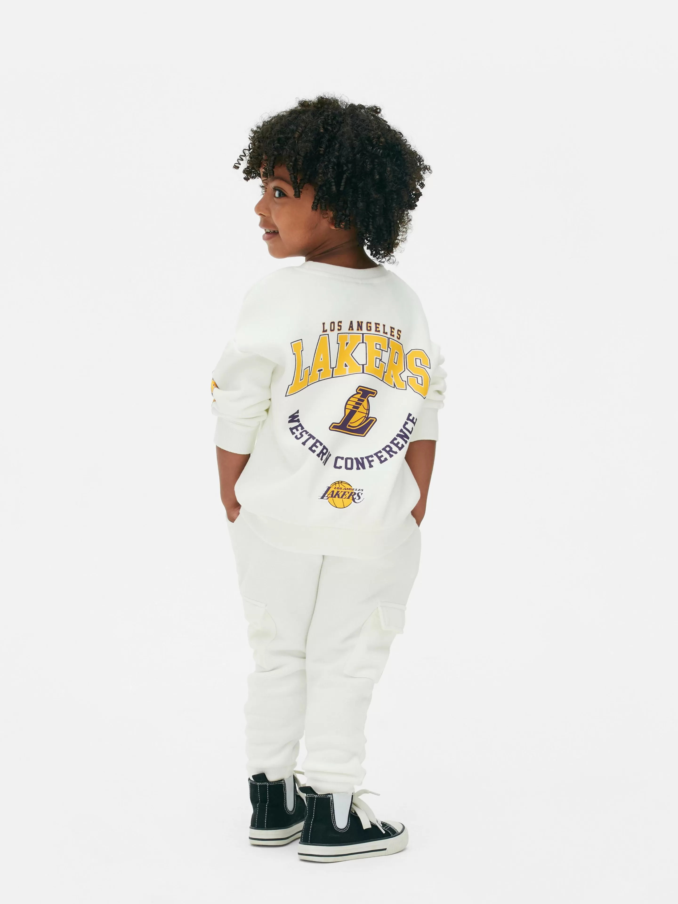 Niños Primark Sudaderas Con Y Sin Capucha | Sudadera De Los Angeles Lakers De La NBA