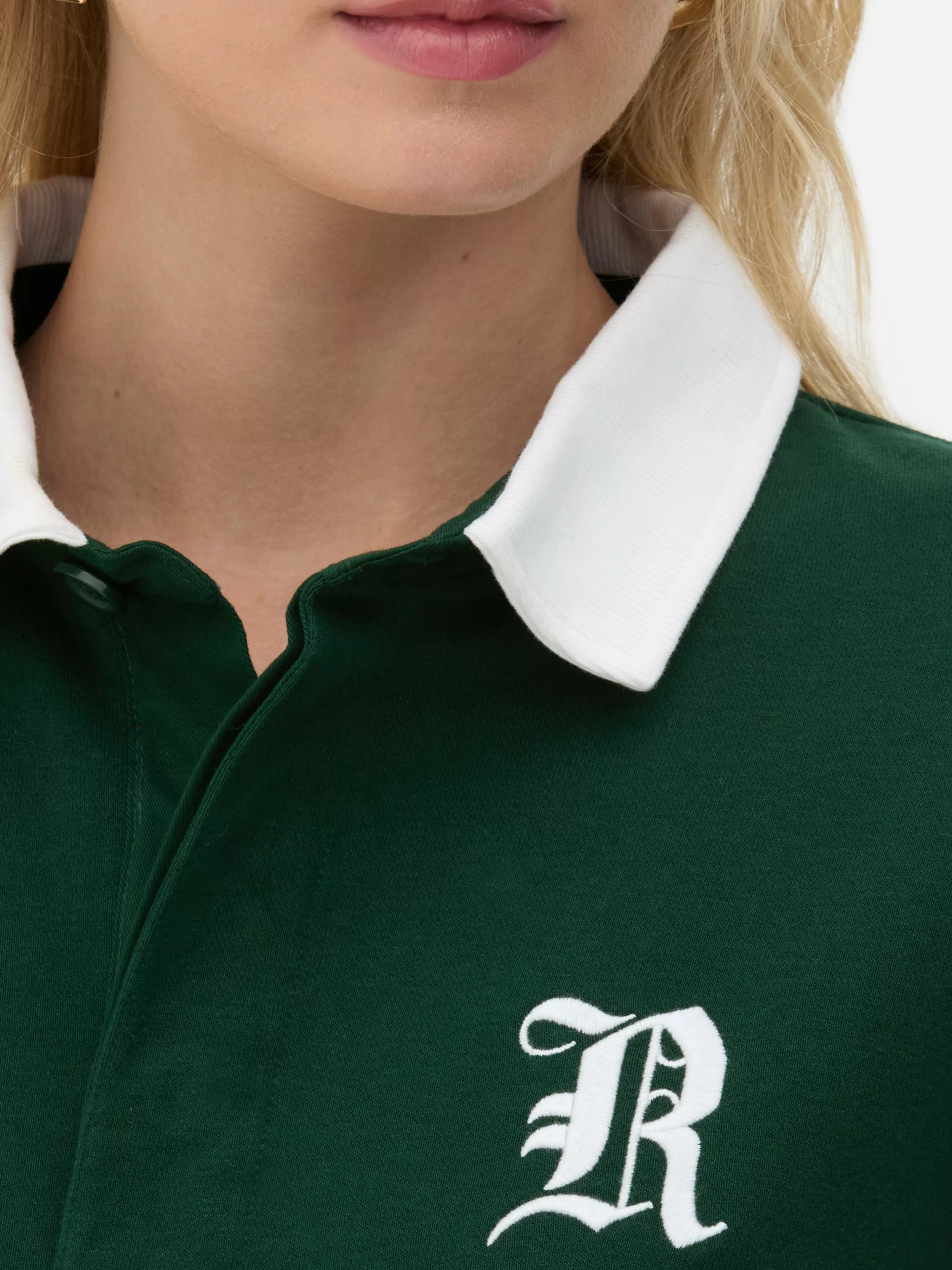Mujer Primark Tops Y Camisetas | Sudadera Tipo Polo Extragrande De Rita Ora