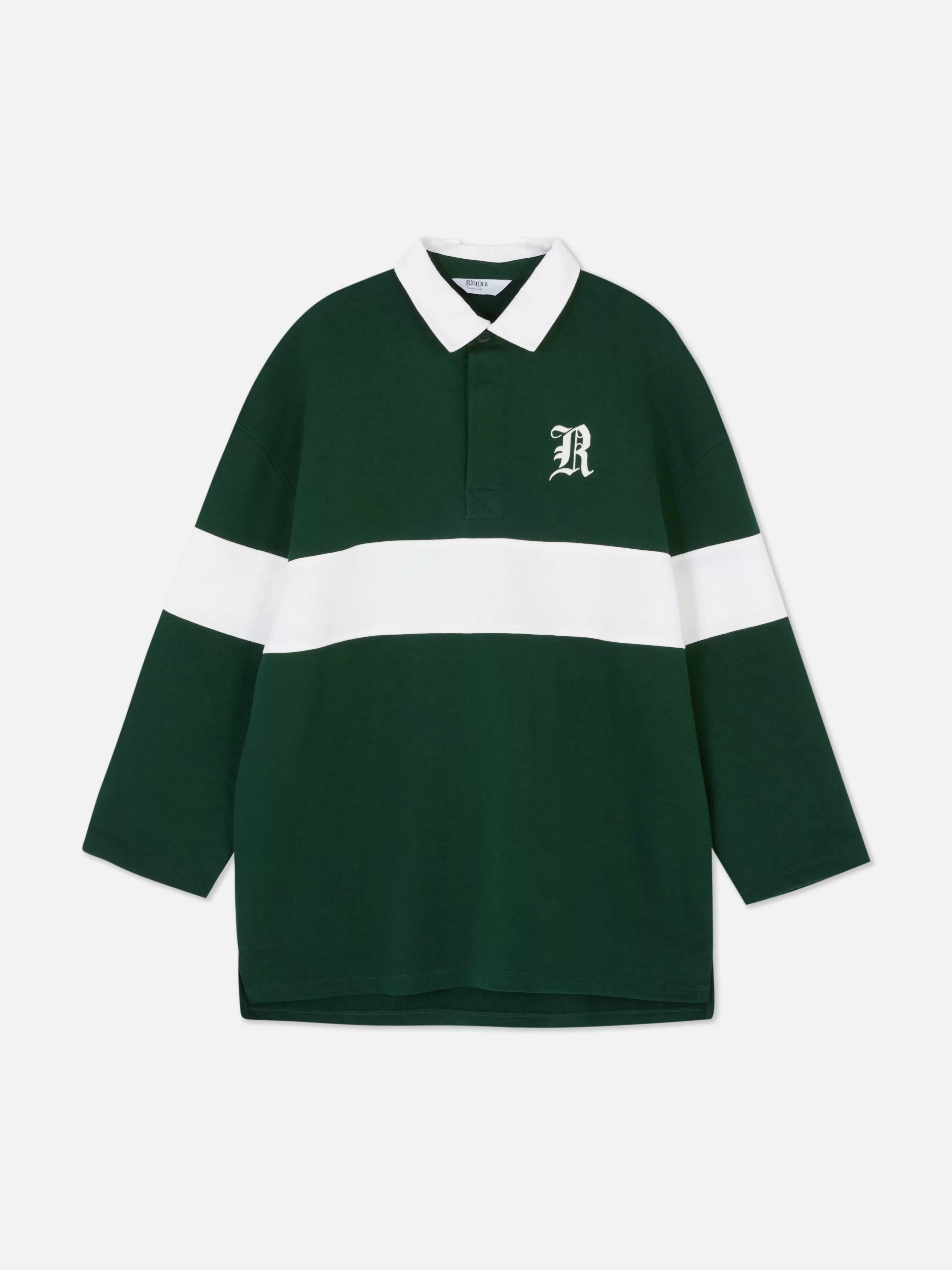 Mujer Primark Tops Y Camisetas | Sudadera Tipo Polo Extragrande De Rita Ora