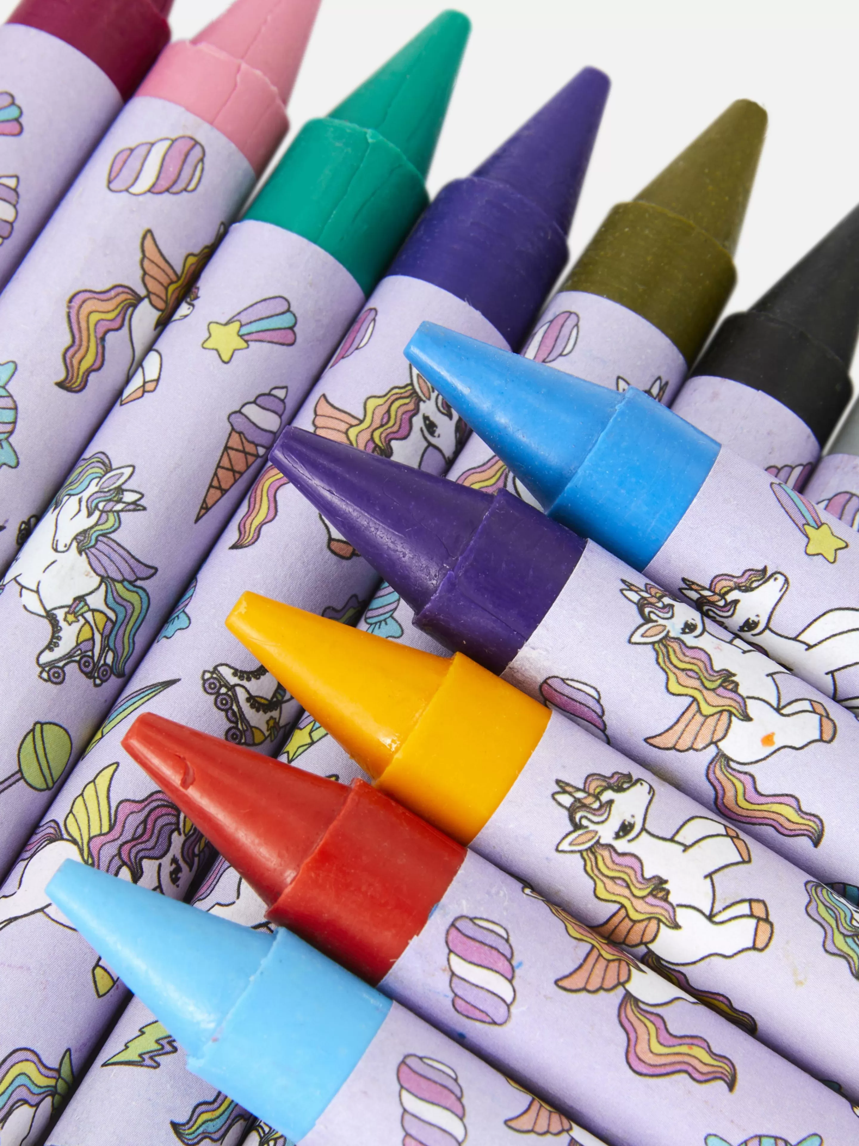 Niños Primark Lápices De Colores | Tubo De Ceras De Colores Con Motivo De Unicornio