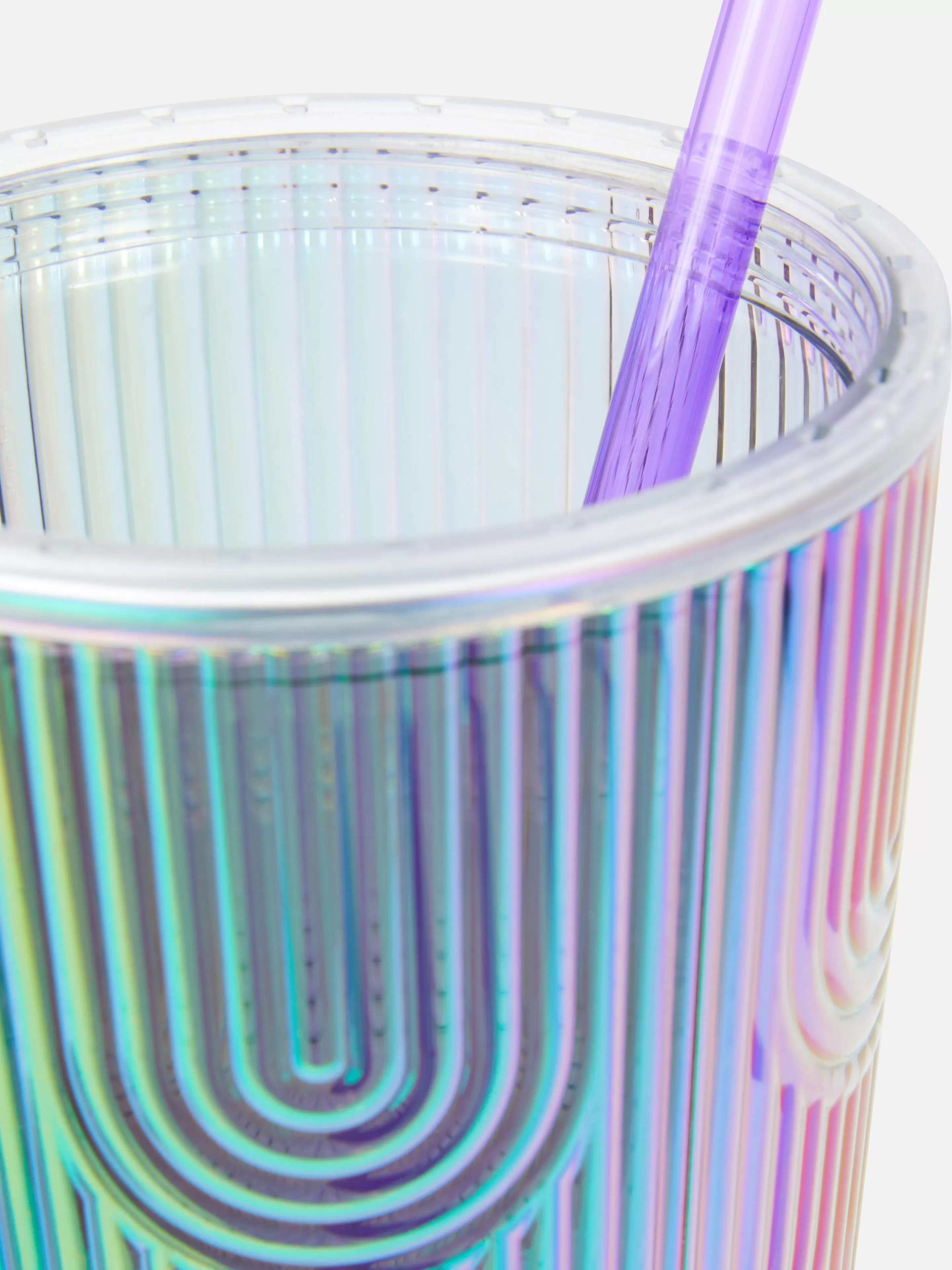 Primark Tazas Y Tazones | Vaso Con Tapa Y Pajita Del Orgullo