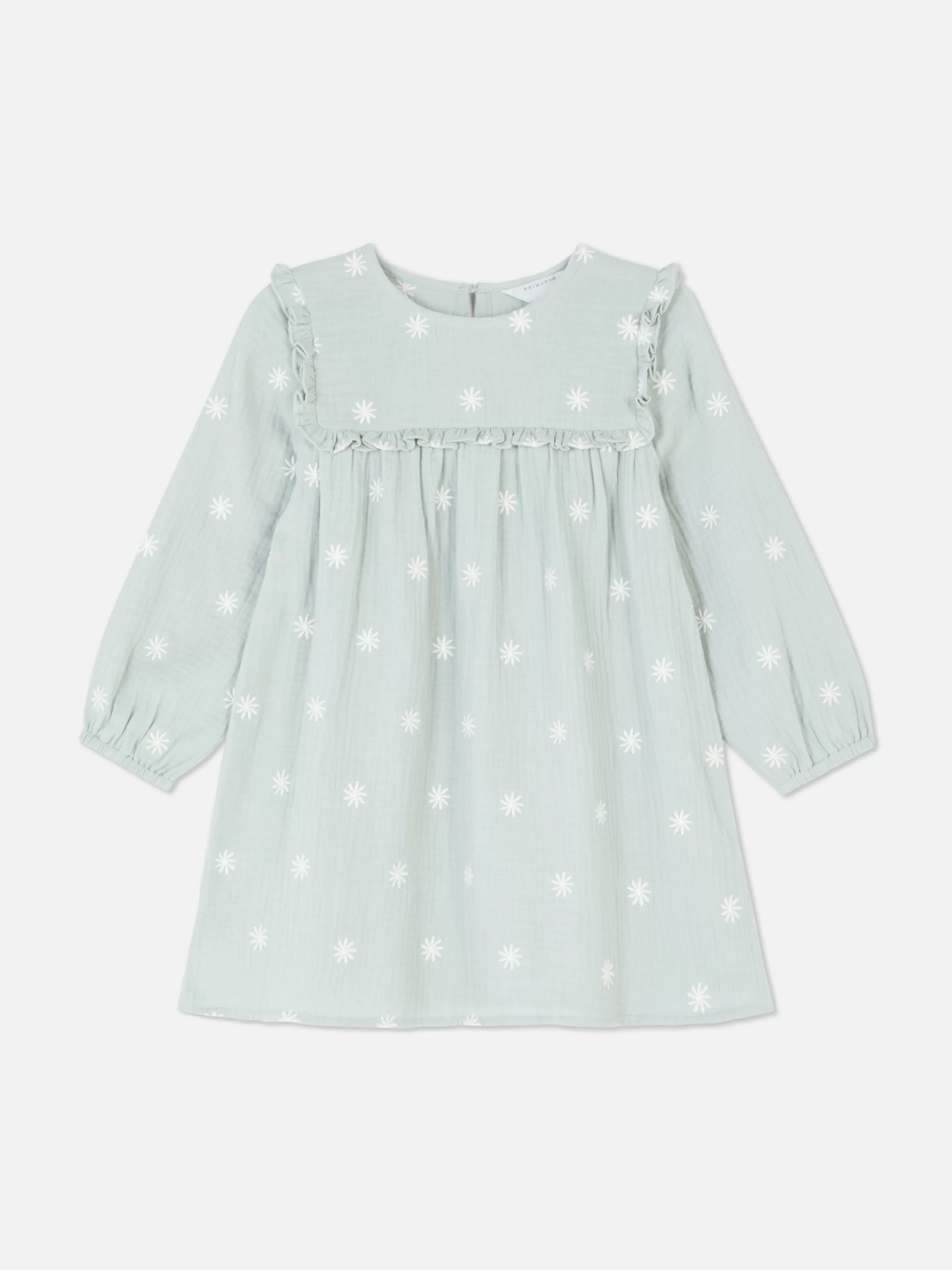 Niños Primark Vestidos | Vestido Con Vuelo De Manga Larga