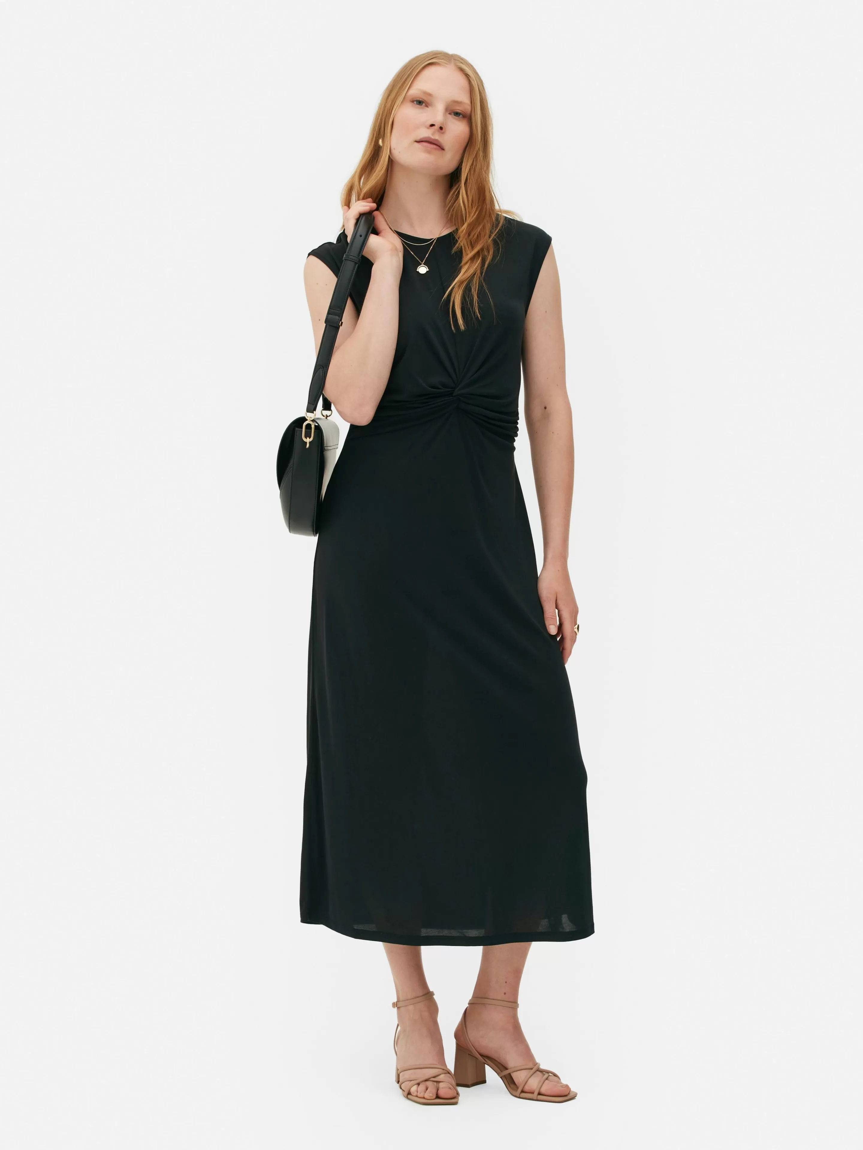 Mujer Primark Vestidos | Vestido De Punto Con Detalle Retorcido De The Edit