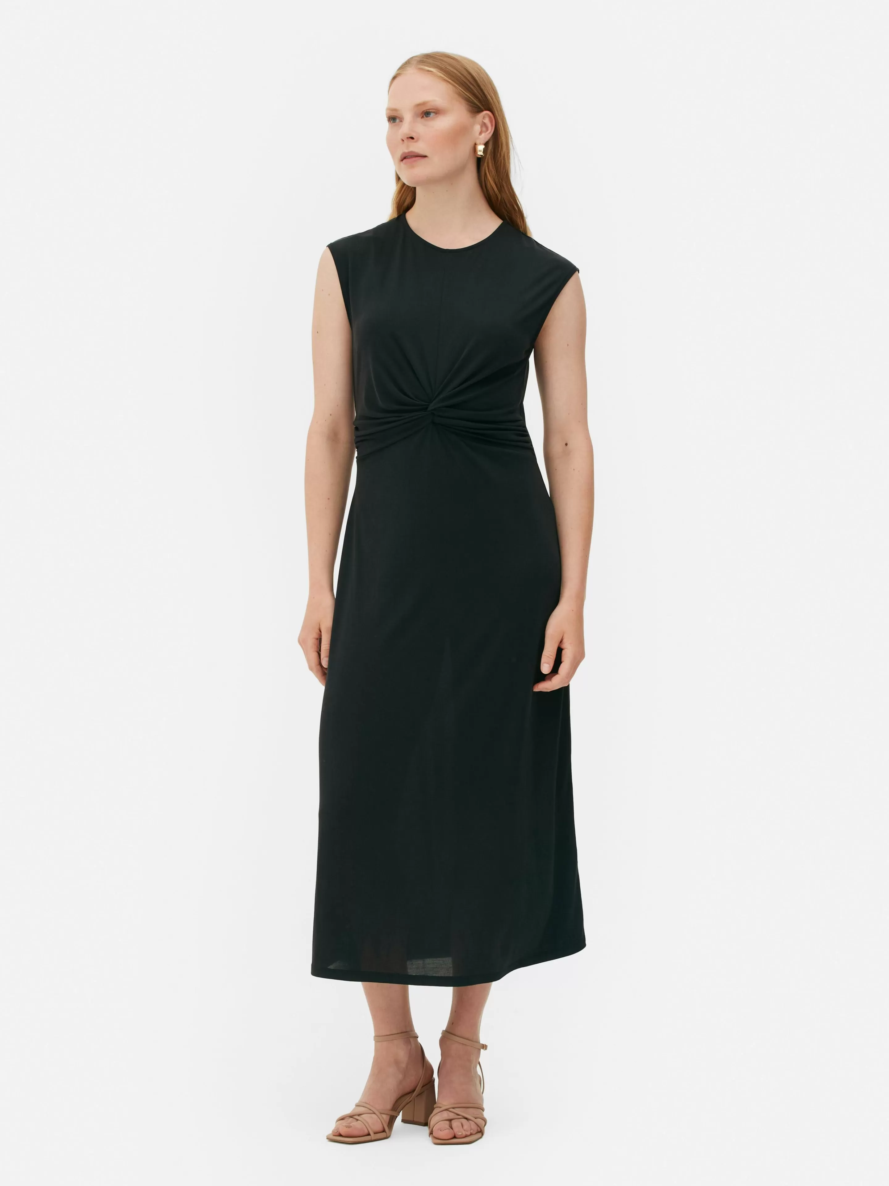 Mujer Primark Vestidos | Vestido De Punto Con Detalle Retorcido De The Edit