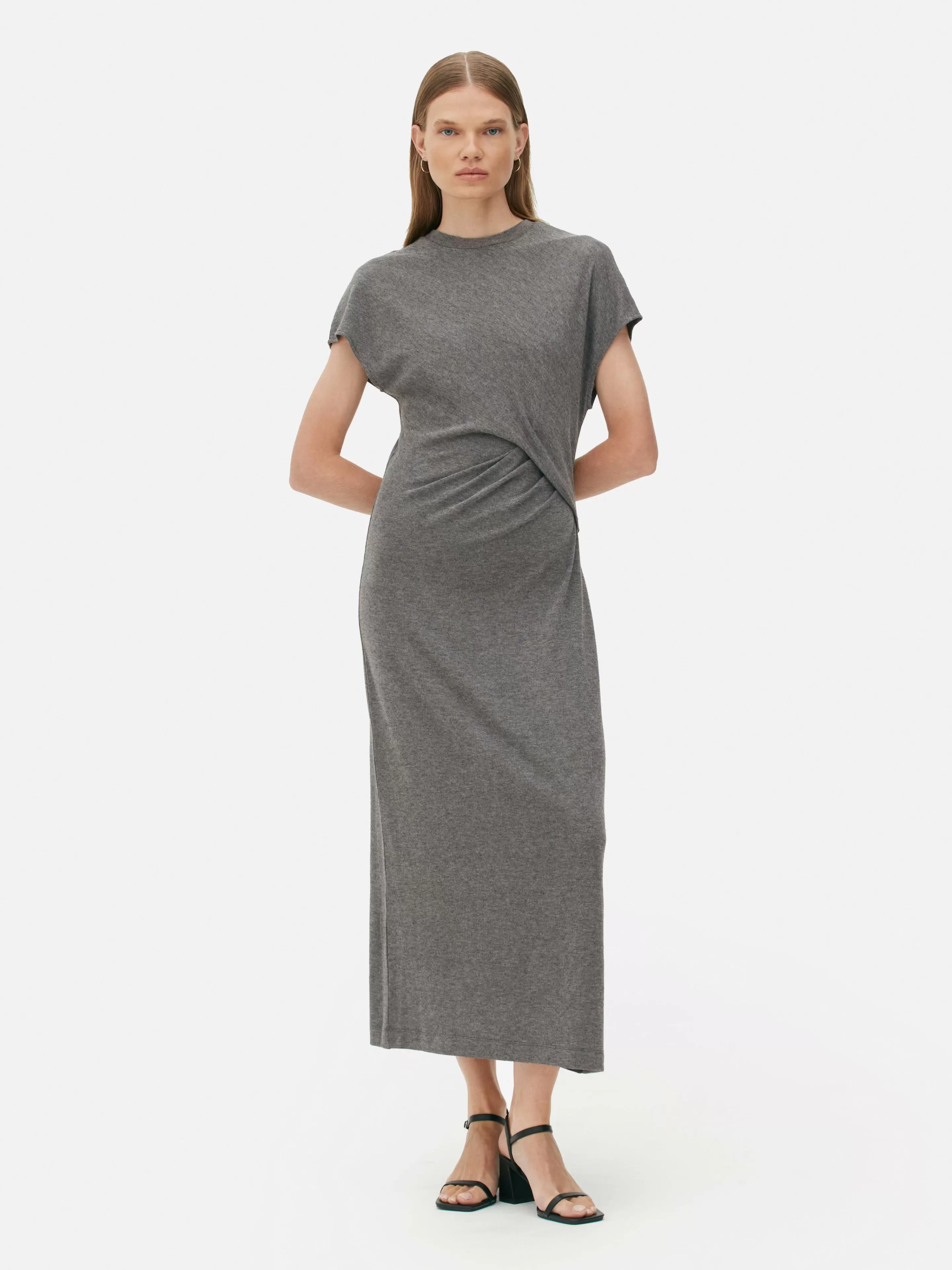 Mujer Primark Vestidos | Vestido De Punto Con Detalle Retorcido De The Edit