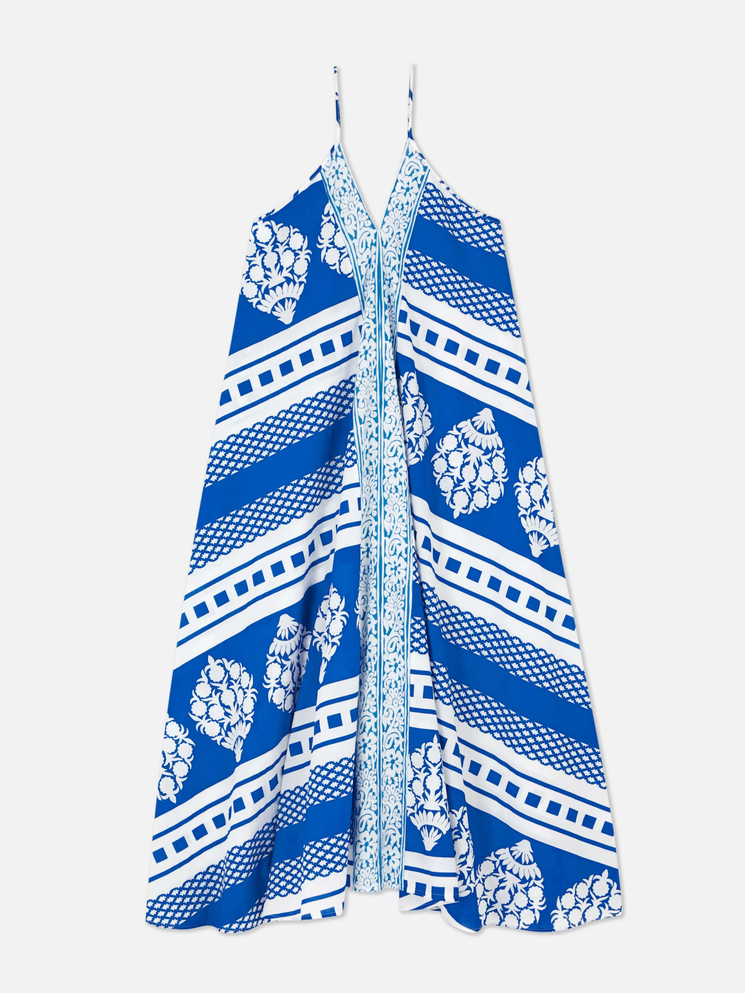 Mujer Primark Vestidos | Vestido Largo Con Diseño Tipo ejo