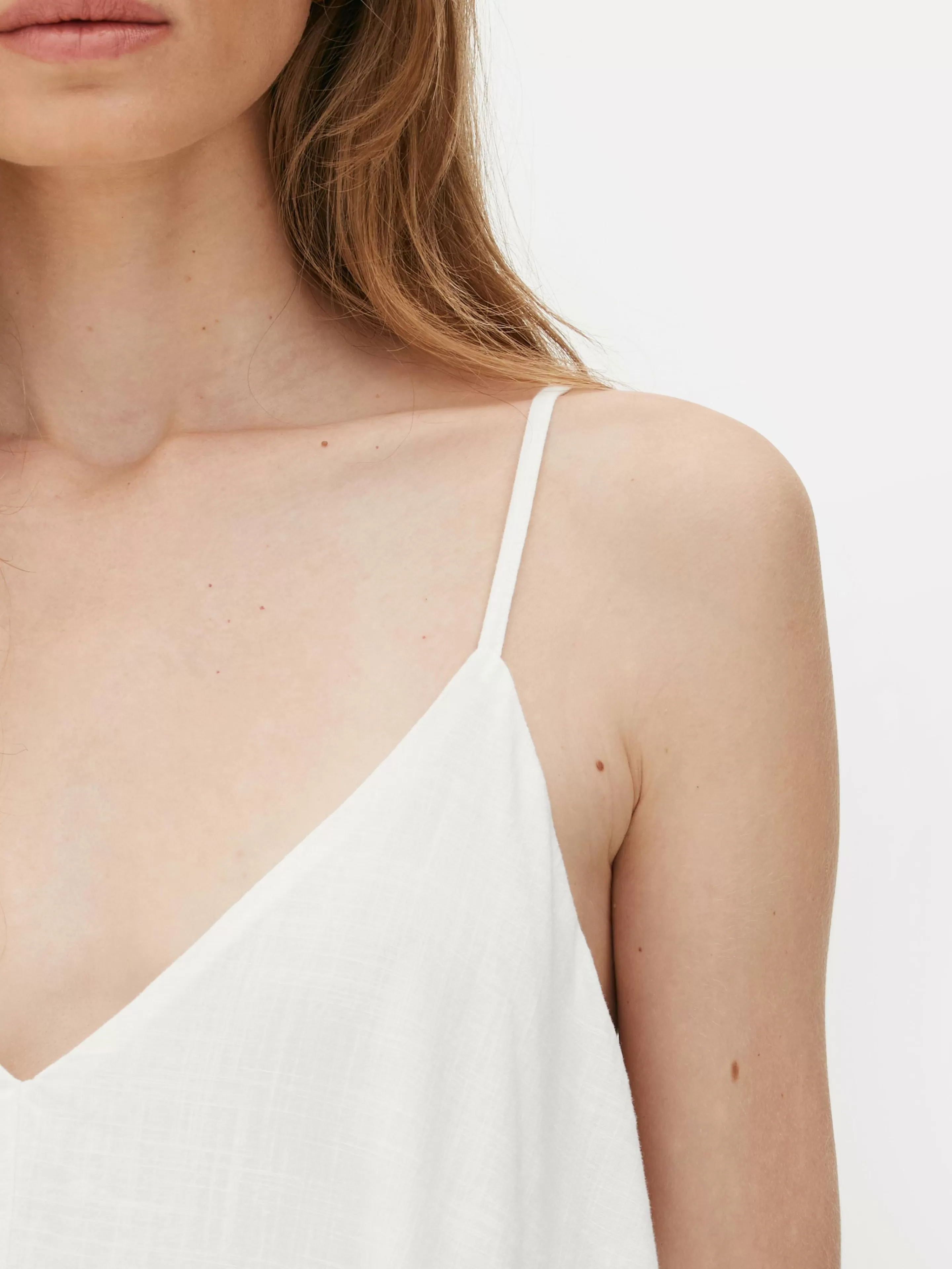 Mujer Primark Vestidos | Vestido Midi Con Corte Trapecio De The Edit