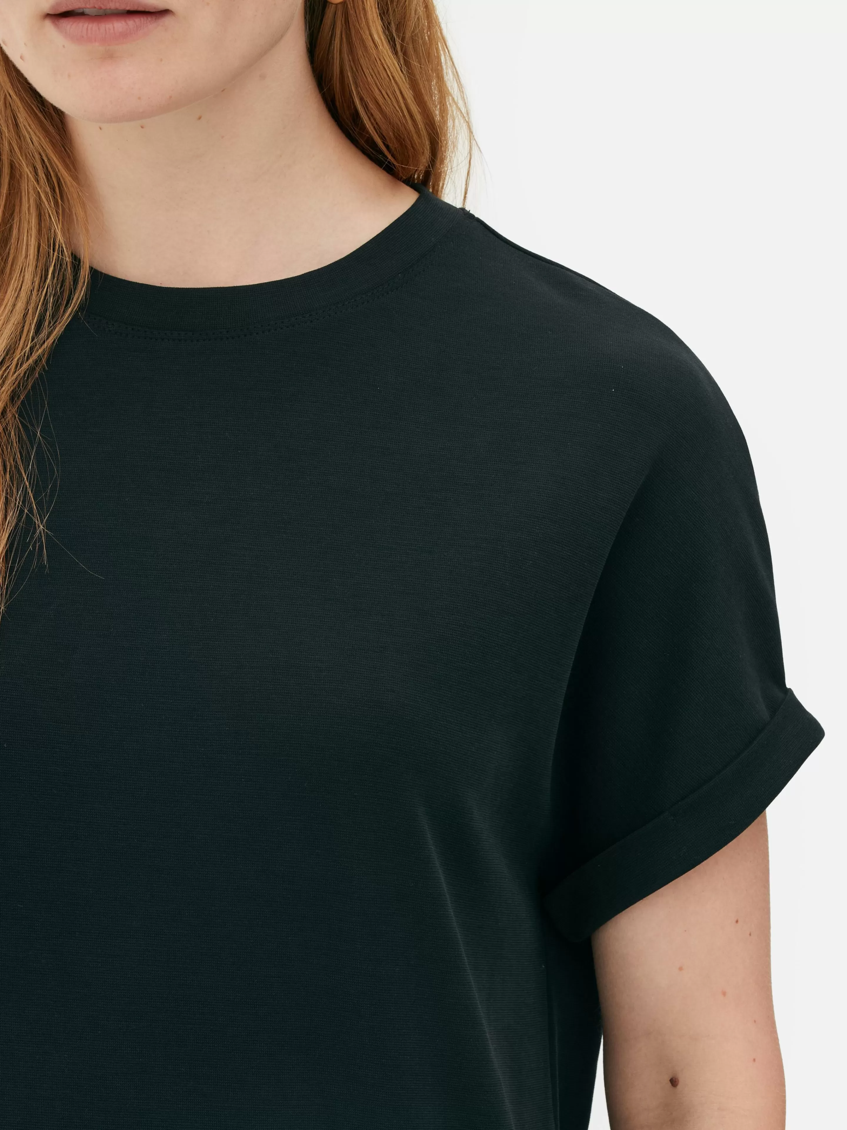 Mujer Primark Vestidos | Vestido Midi Tipo Camiseta De The Edit