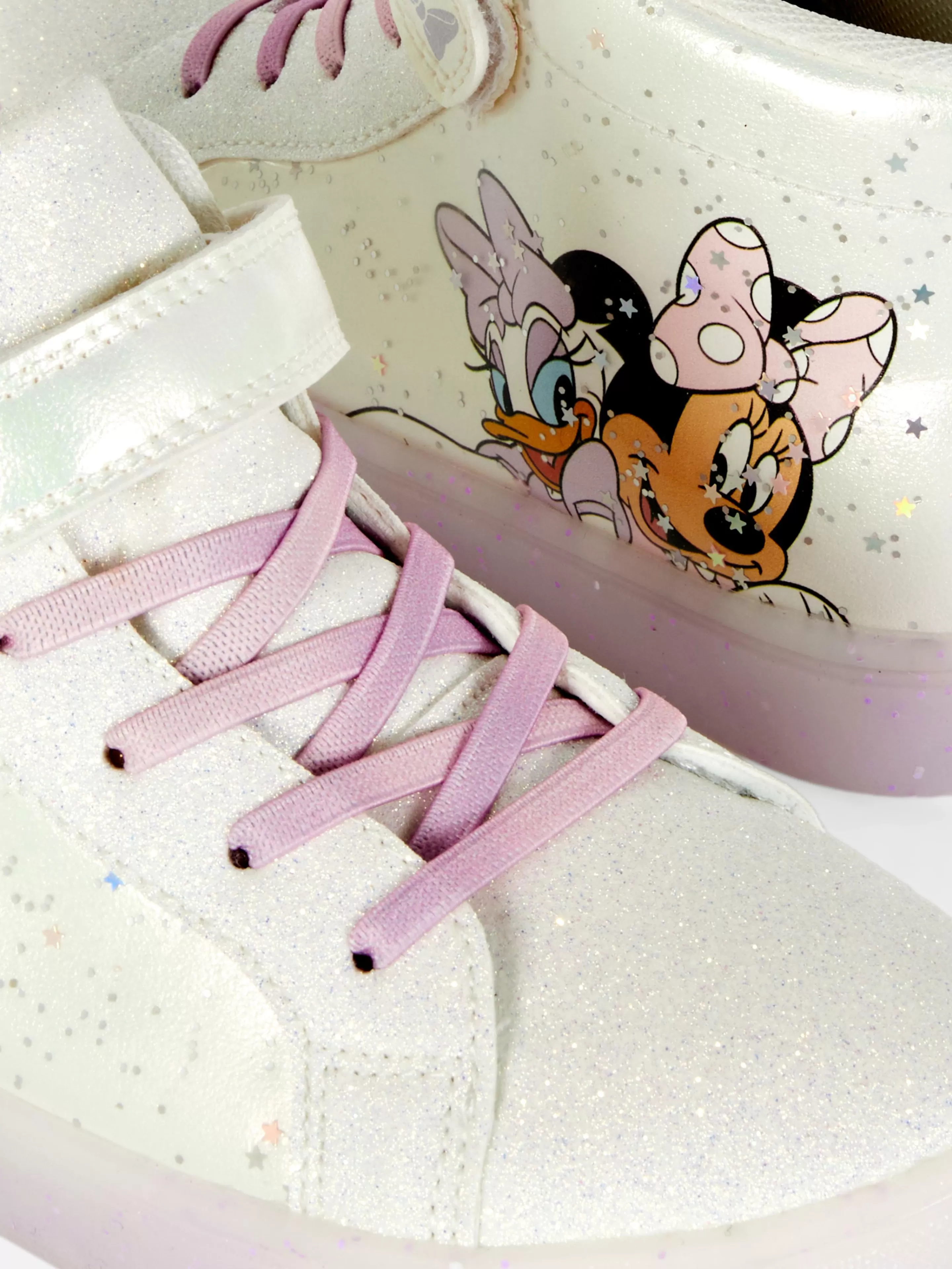 Niños Primark Calzado Deportivo | Zapatillas Con Luz De Minnie Mouse Y Daisy De Disney