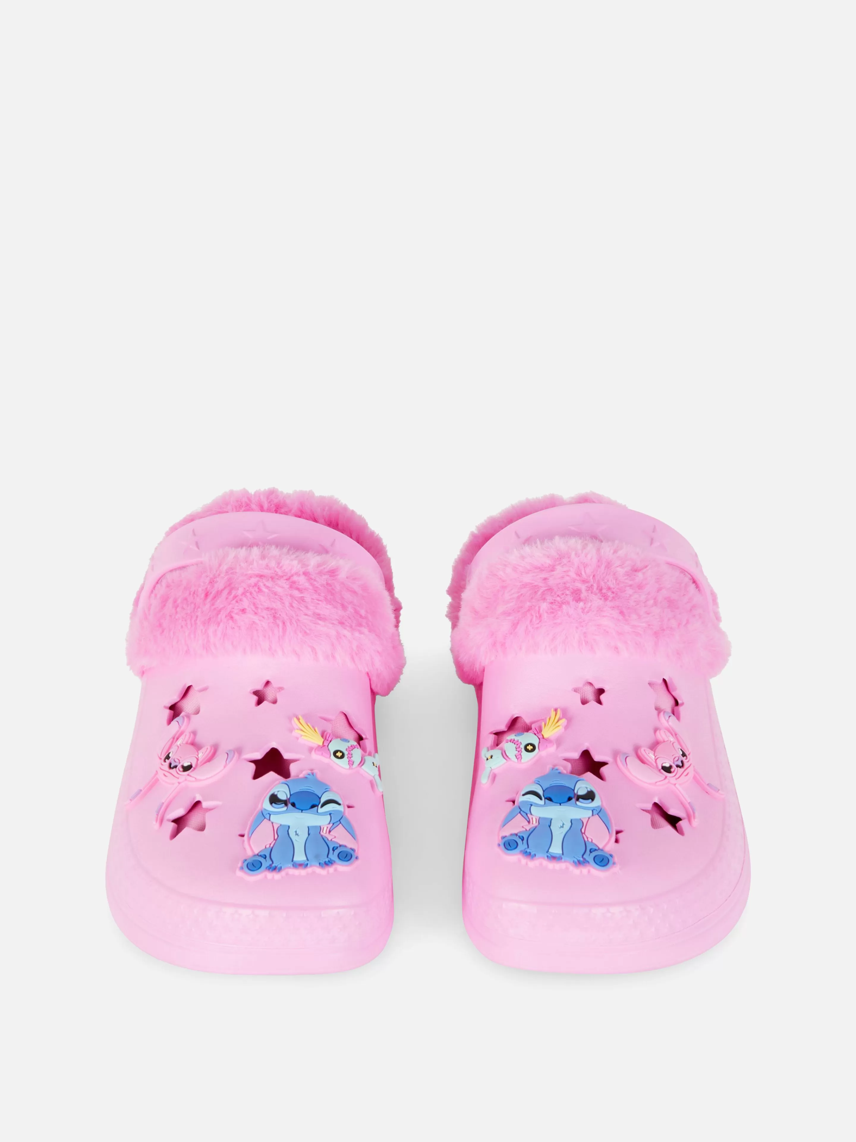 Niños Primark Zapatillas De Estar En Casa | Zuecos De Pelo De Stitch De Disney